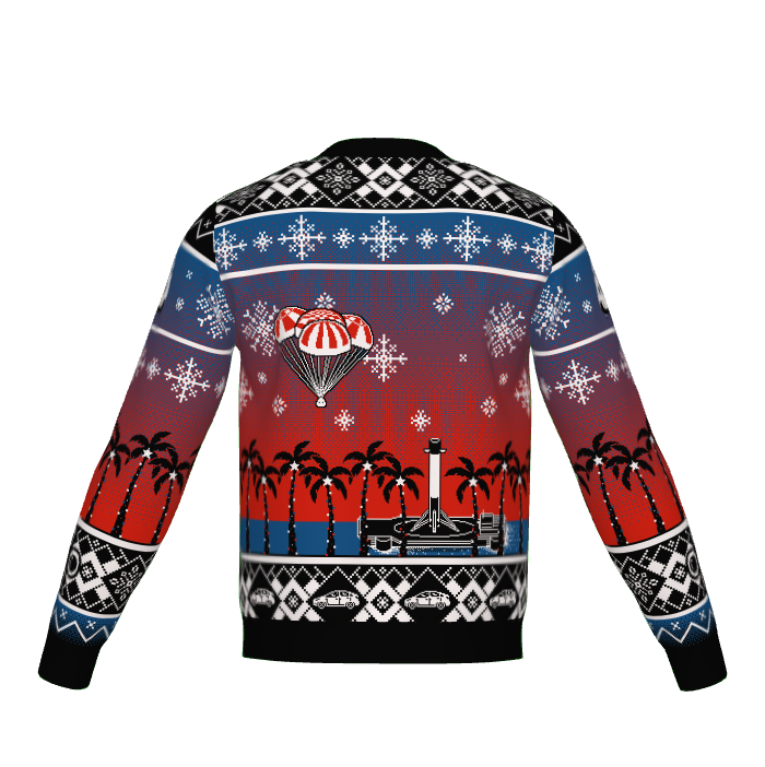 Crew Launch Christmas - Crew Dragon Knitted Sweater