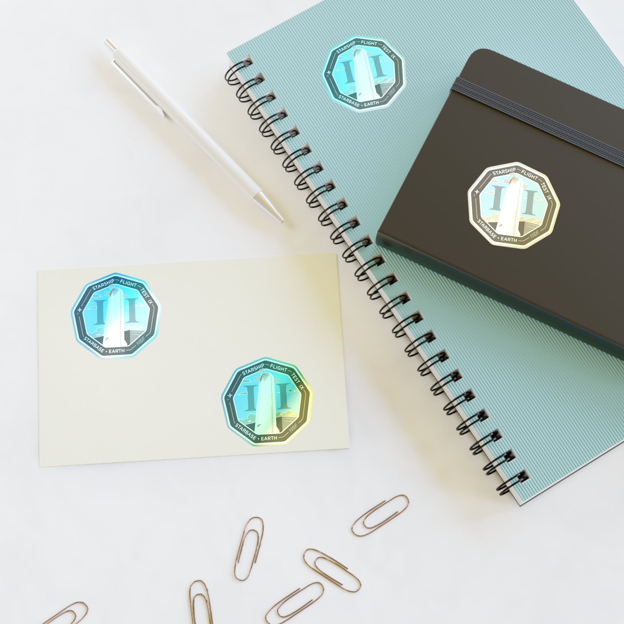 Starship Patch 9 Sticker Sheet