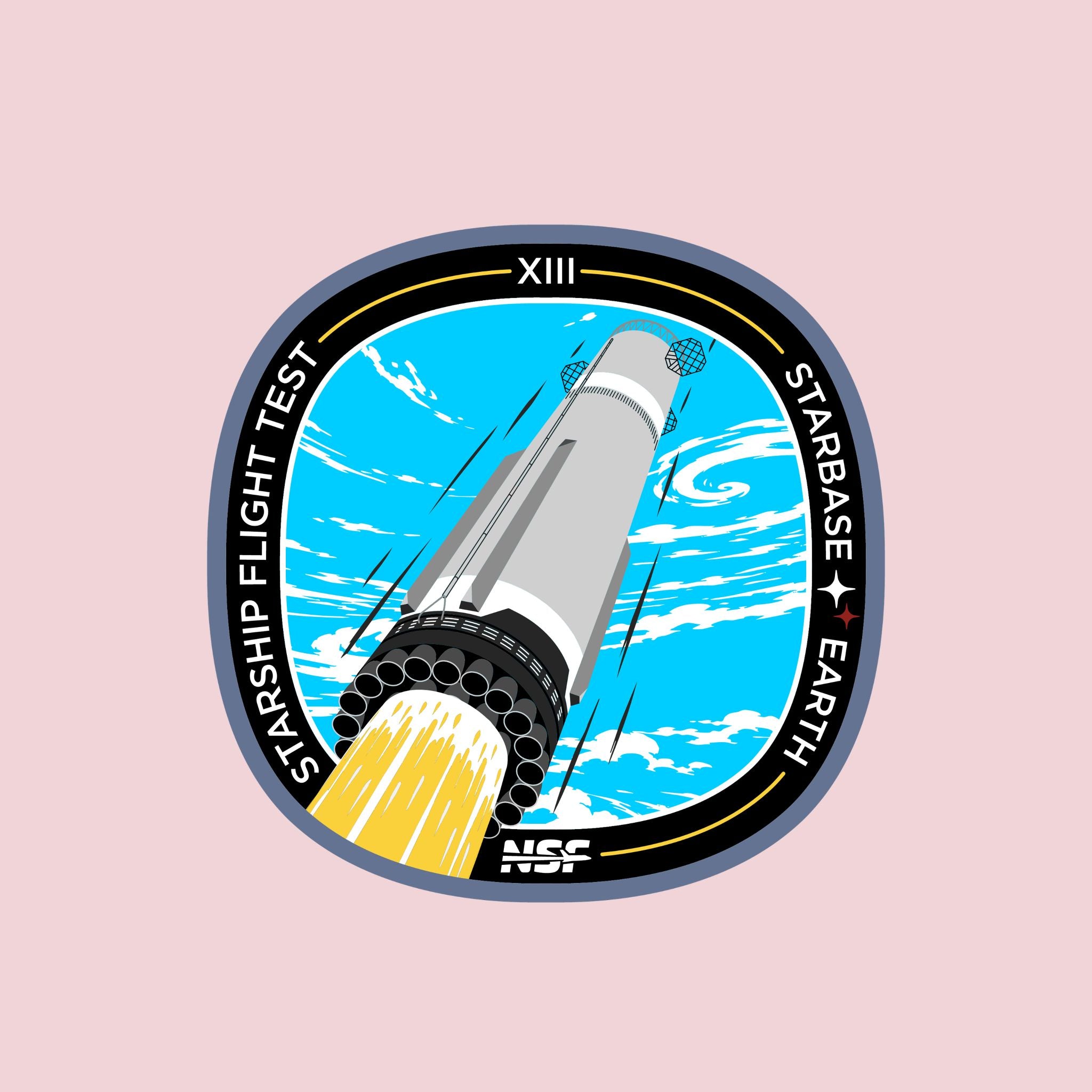 SpaceX Starship Flight 13 - Solar Long Sleeve Shirt | UPF 50+
