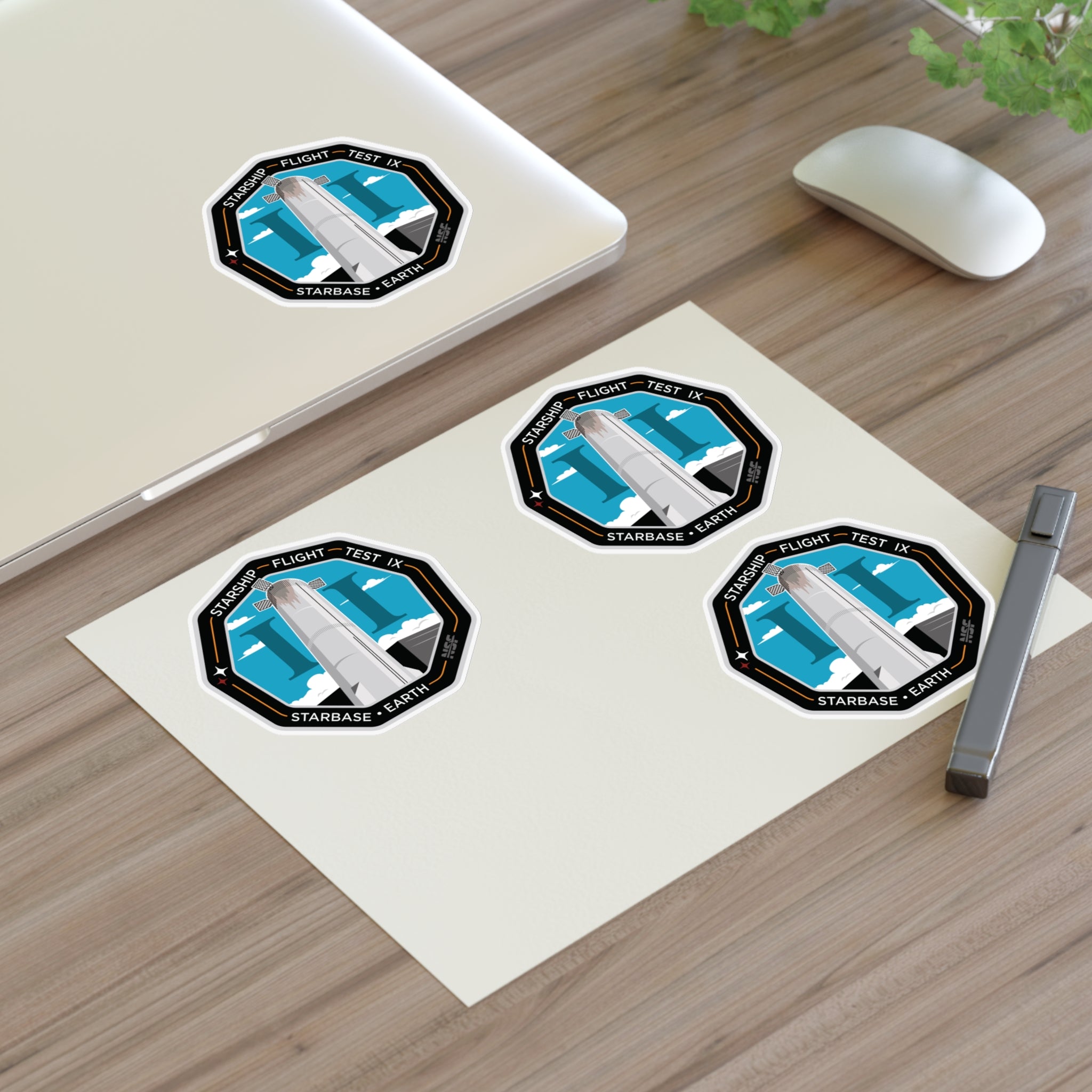 Starship Patch 9 Sticker Sheet