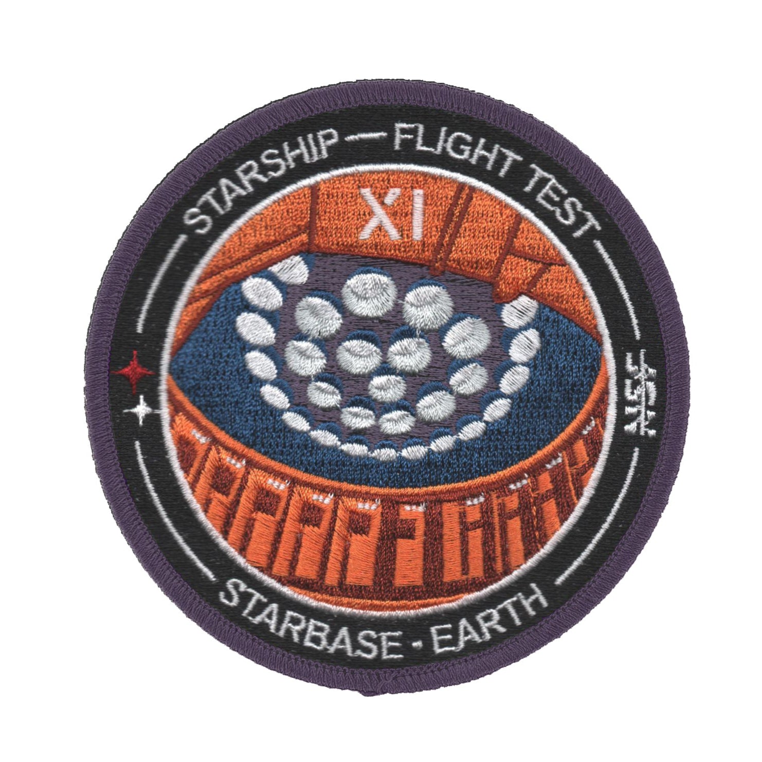 Starship Flight 11 Official NSF Collector Patch