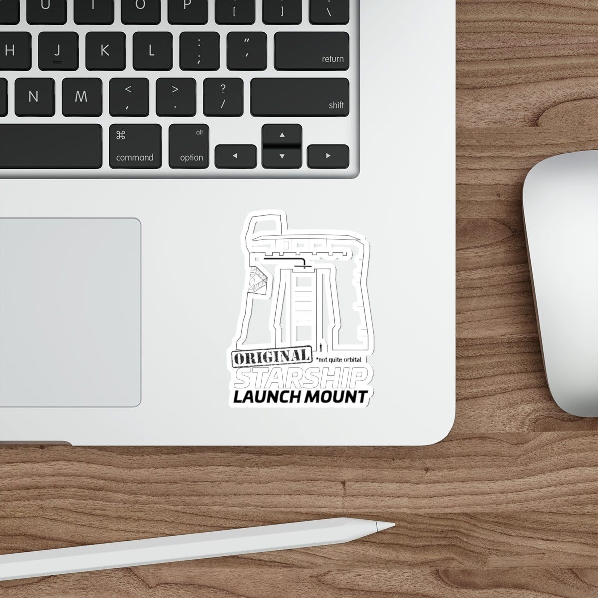 Original Launch Mount - Tribute Sticker