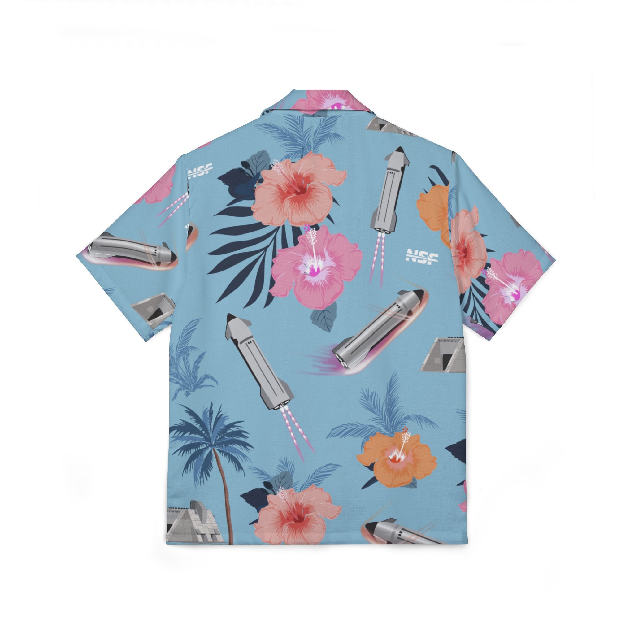 Blue Starship - Hawaiian Shirt