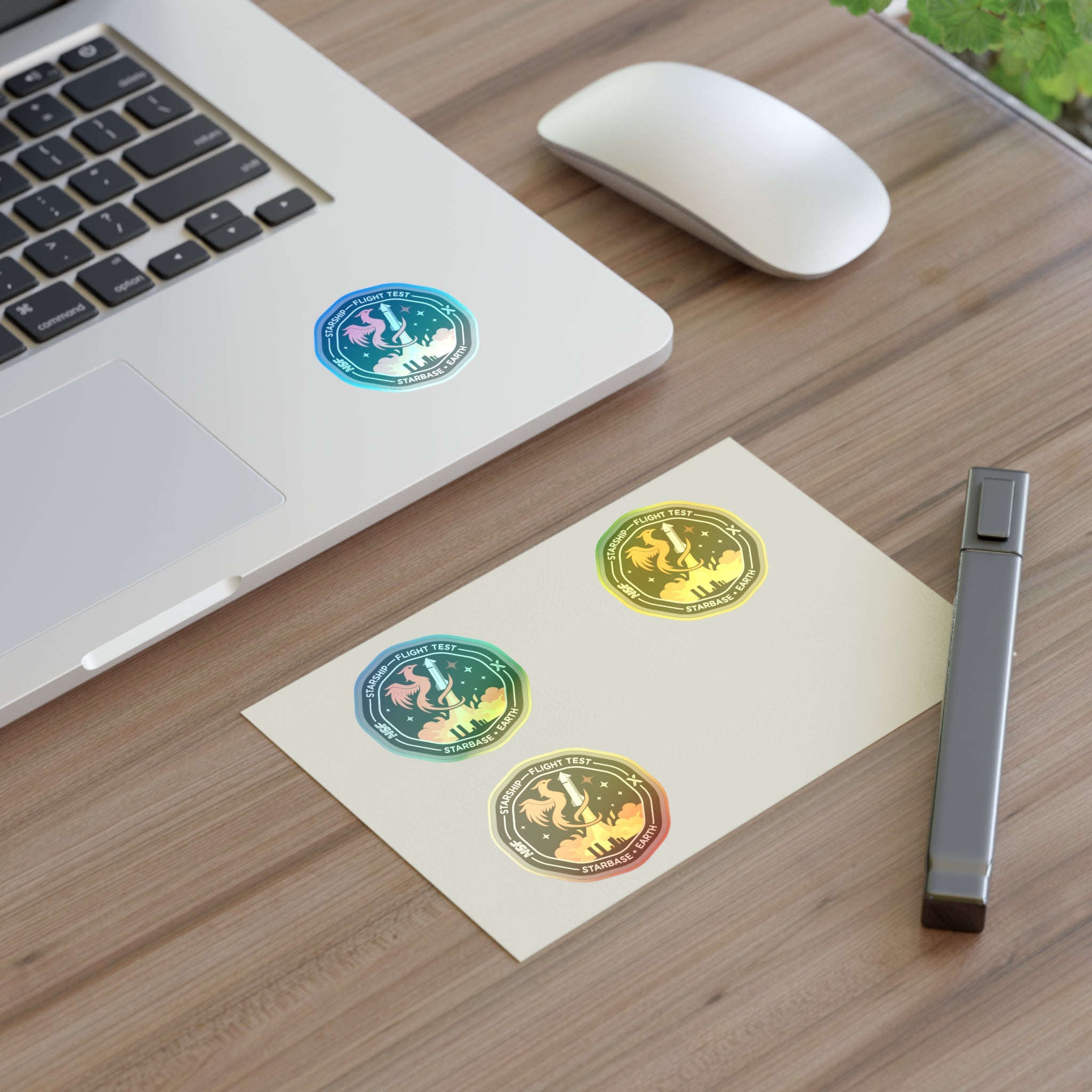 Starship Patch 10 Sticker Sheet