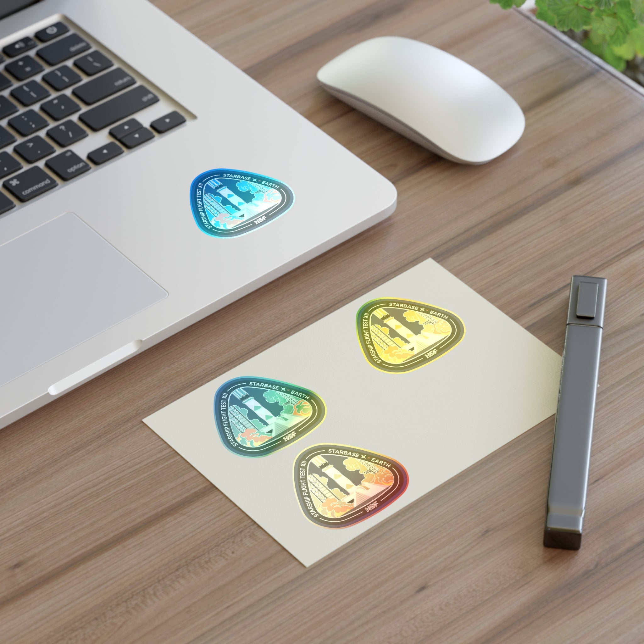Starship Flight 12 - Sticker Sheet