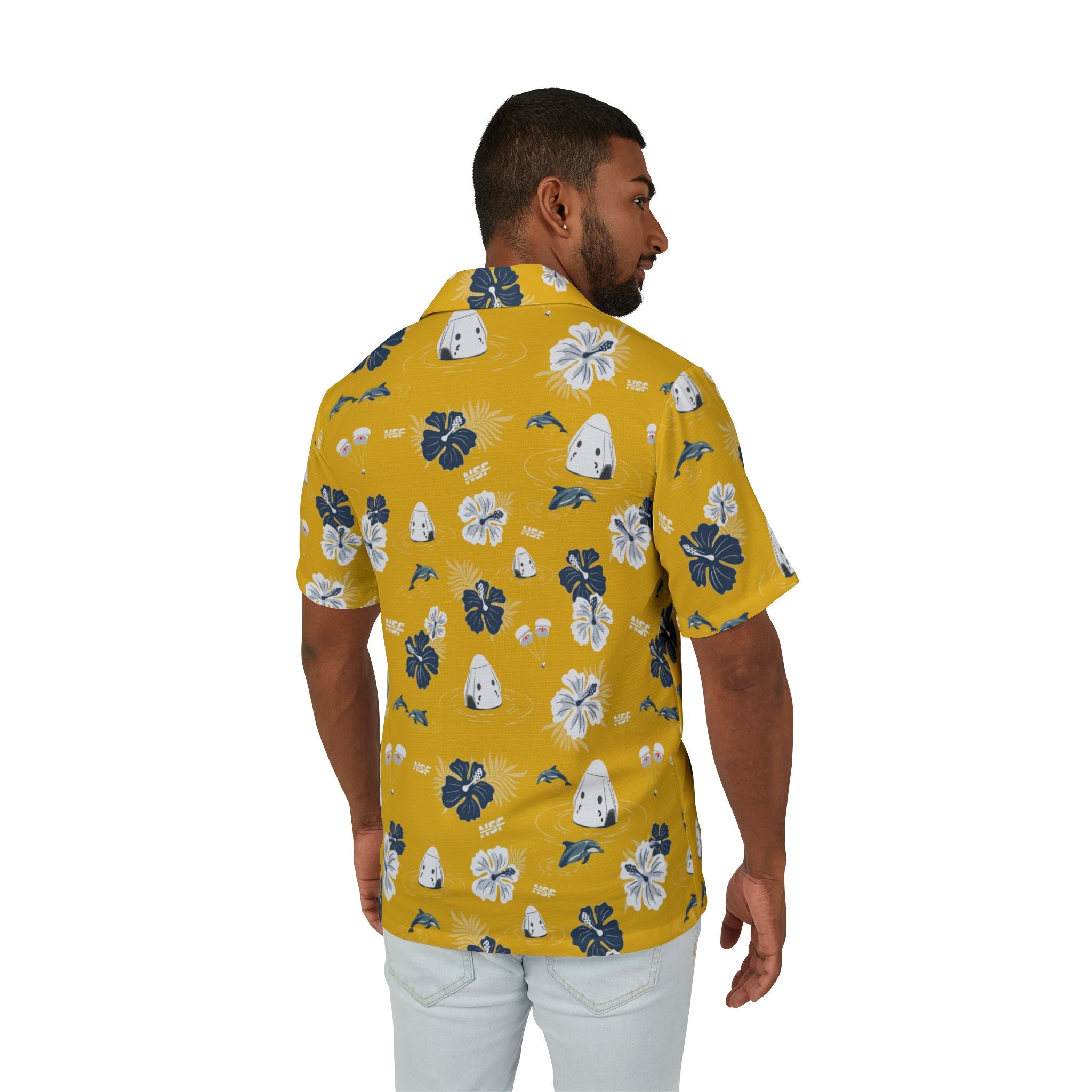 Yellow Dragon Hawaiian Shirt