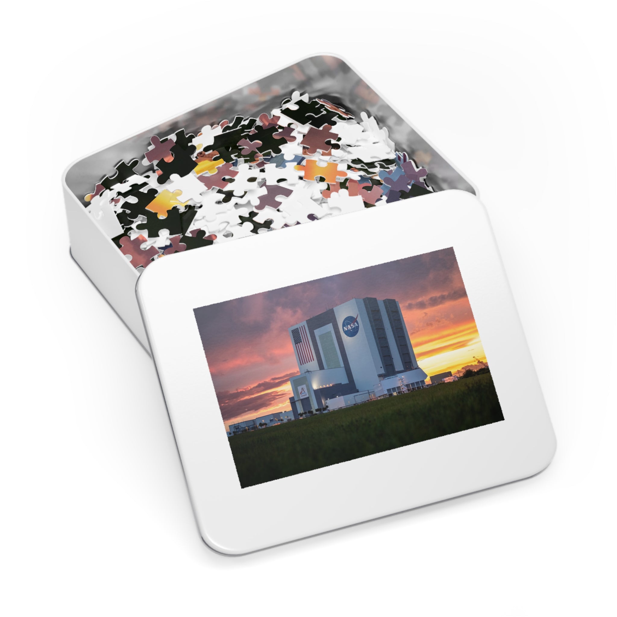 VAB at Sunset - Puzzle