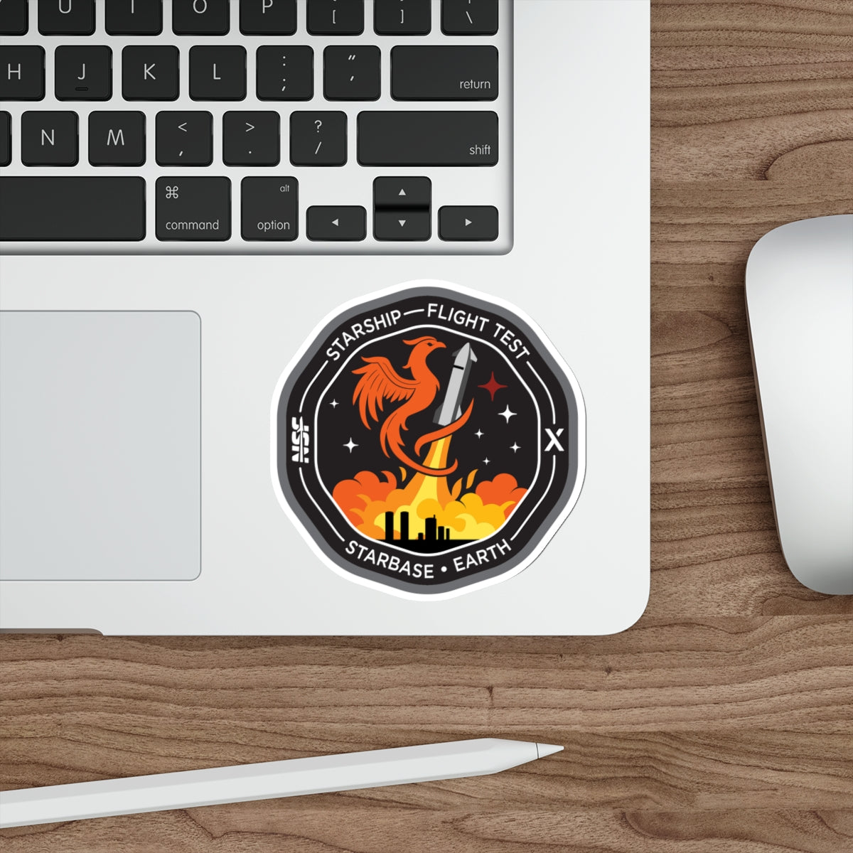 Starship Flight 10 - Sticker