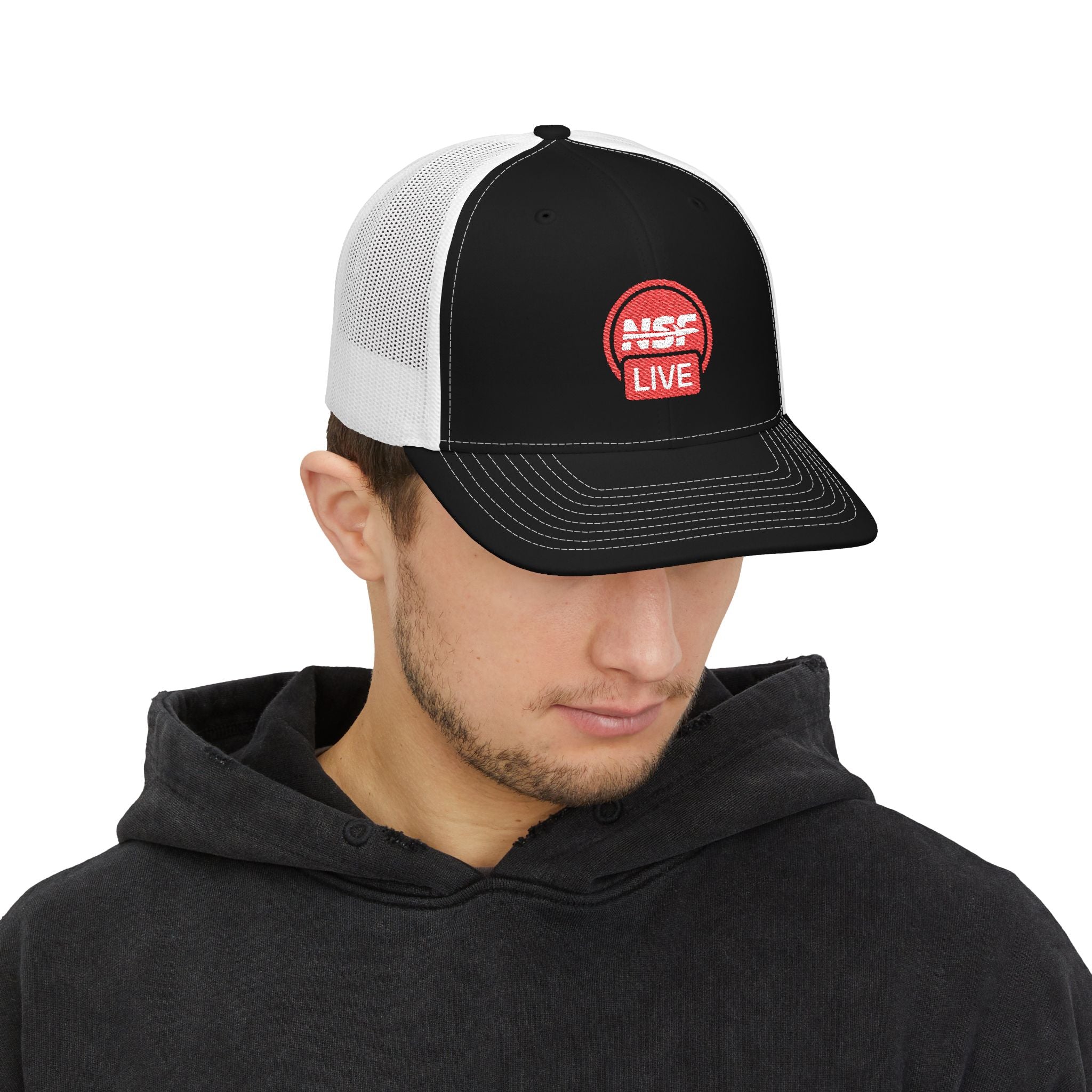 NSF LIVE Snapback Trucker Hat