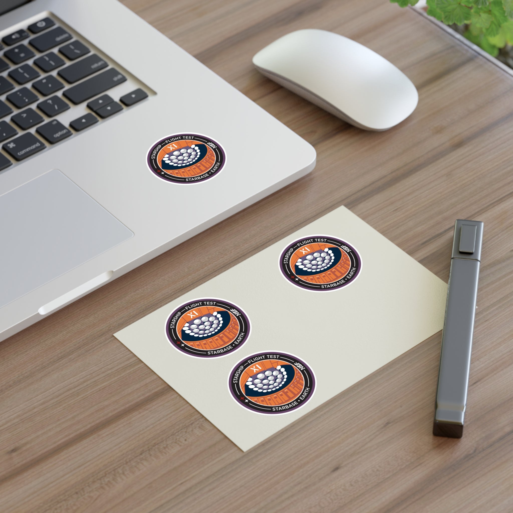 Starship Flight 11 - Sticker Sheet