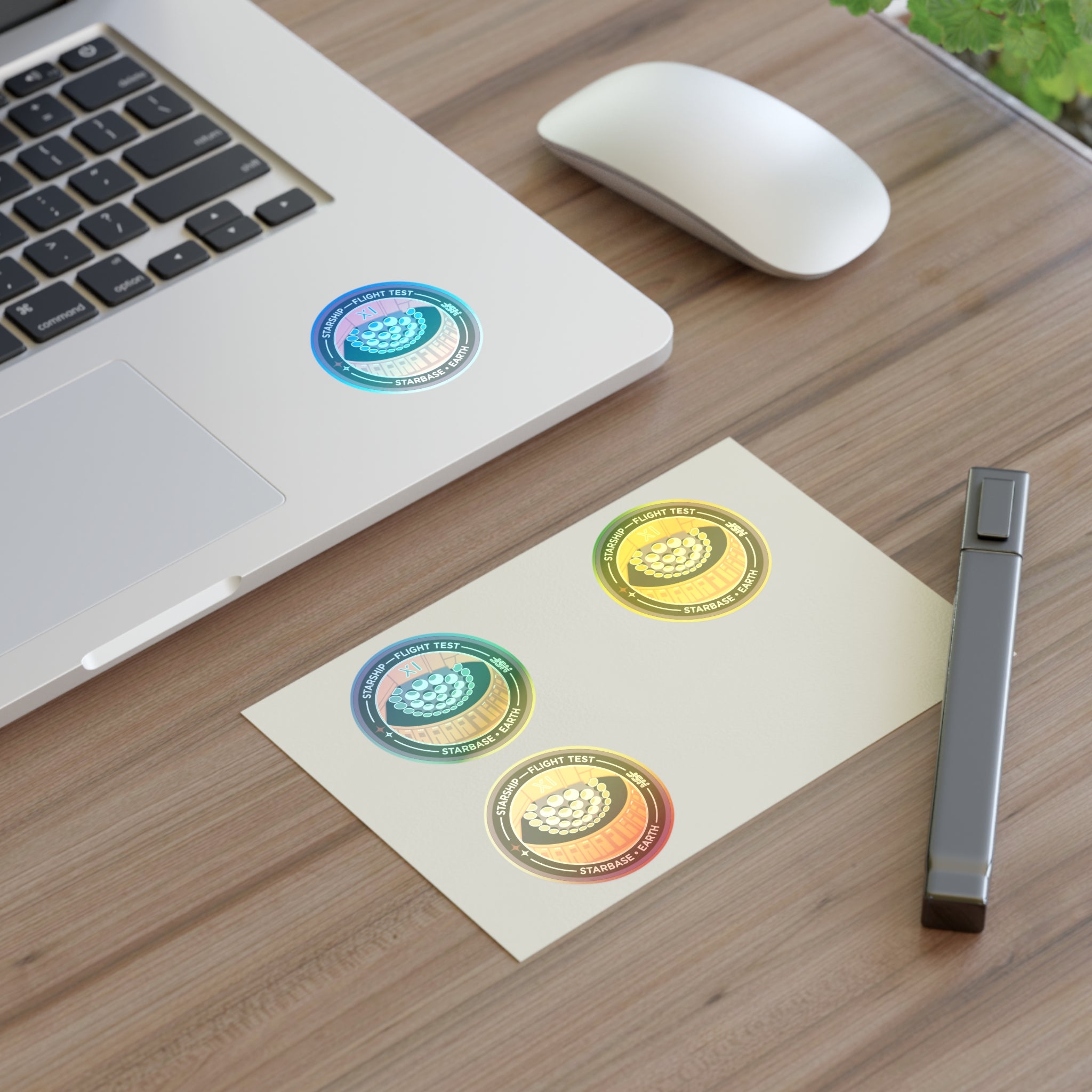 Starship Flight 11 - Sticker Sheet