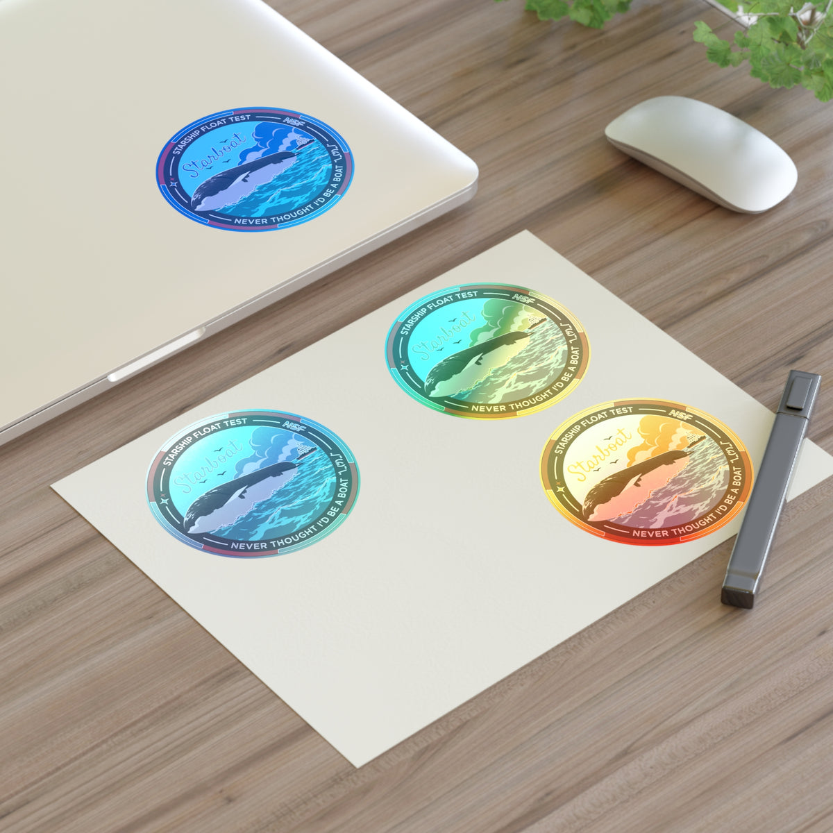 SpaceX Starship Float Test - Sticker Sheet