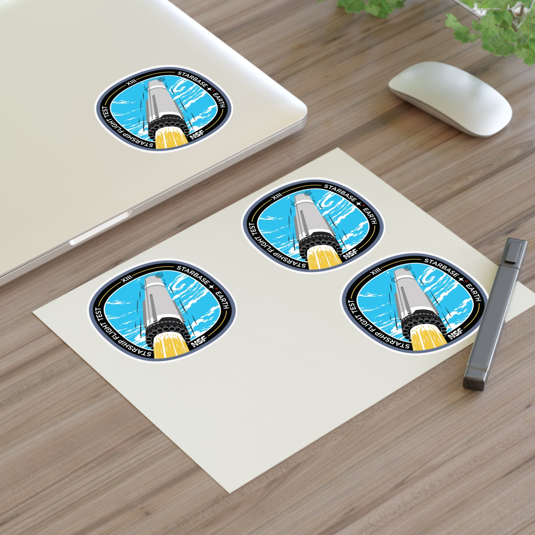 SpaceX Starship Flight 13 - Sticker Sheet