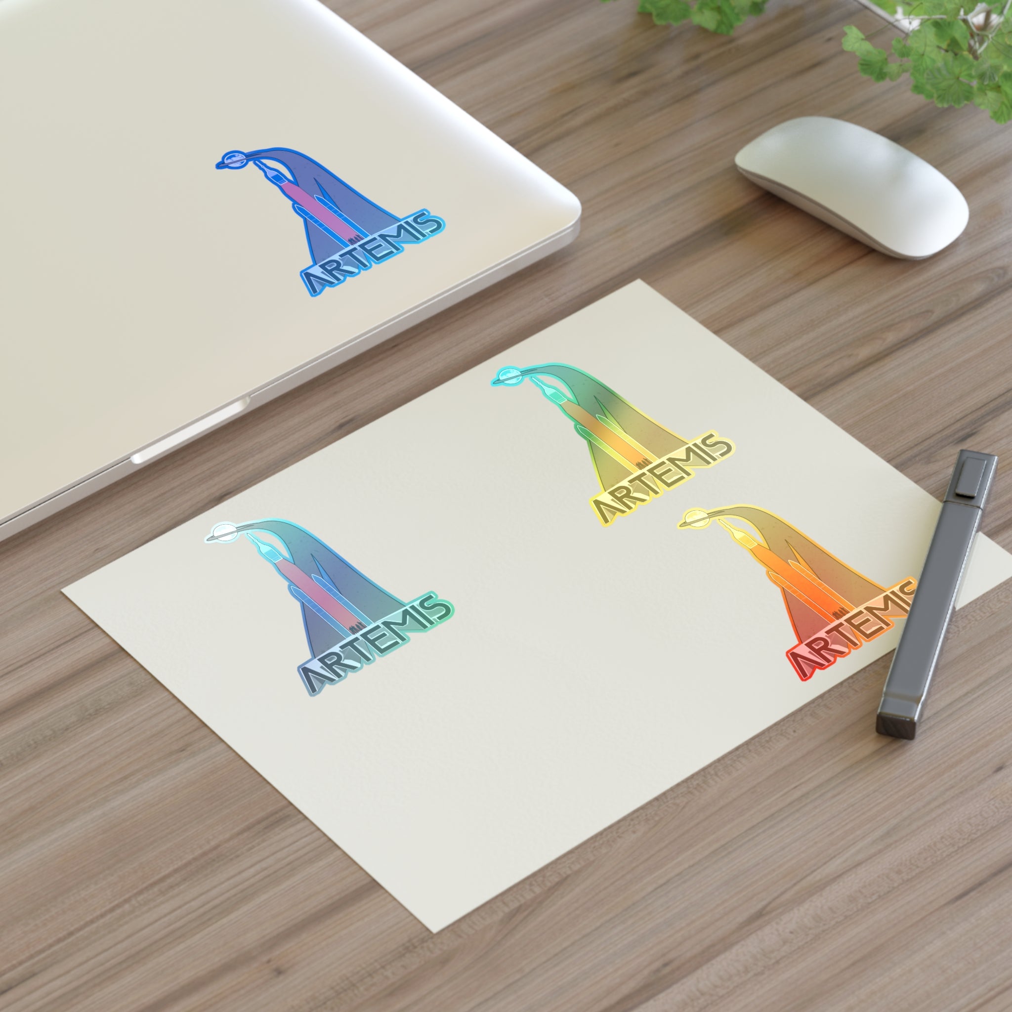 Artemis II Vintage - Sticker Sheet