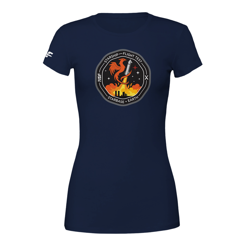 Starship Flight 10 - Womans T-shirt