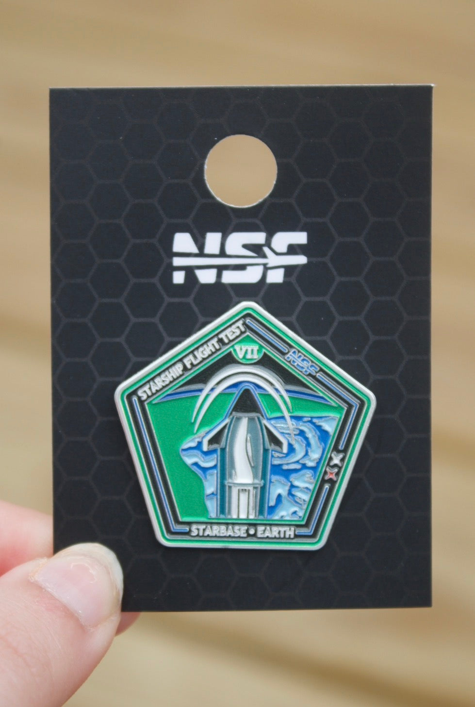 Starship Flight 7 -  Collectors Pin