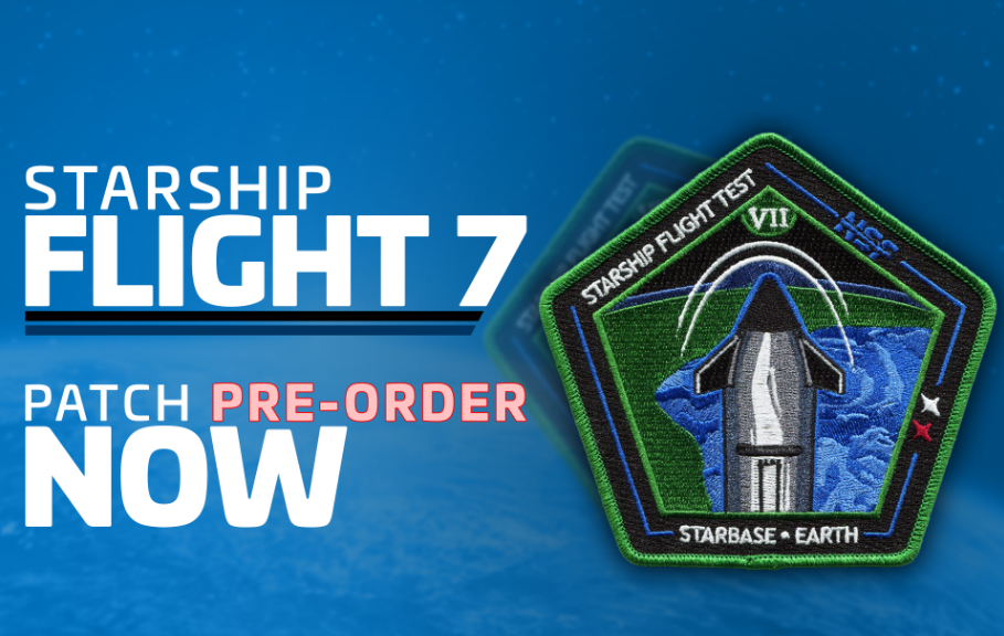 PREORDER: Starship Flight Patch 7