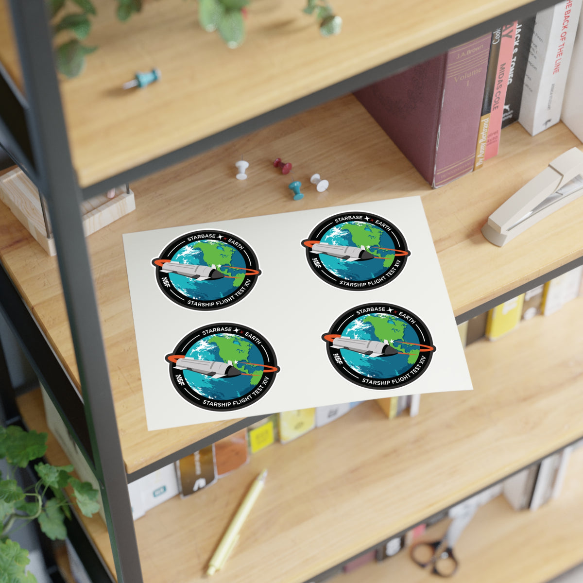 SpaceX Starship Flight 14 - Sticker Sheet