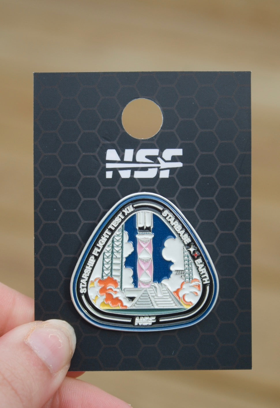 Starship Flight 12 - Collectors Pin