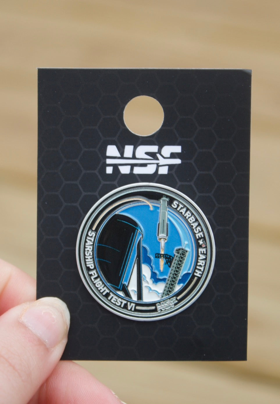 Starship Flight 6 - Collectors Pin