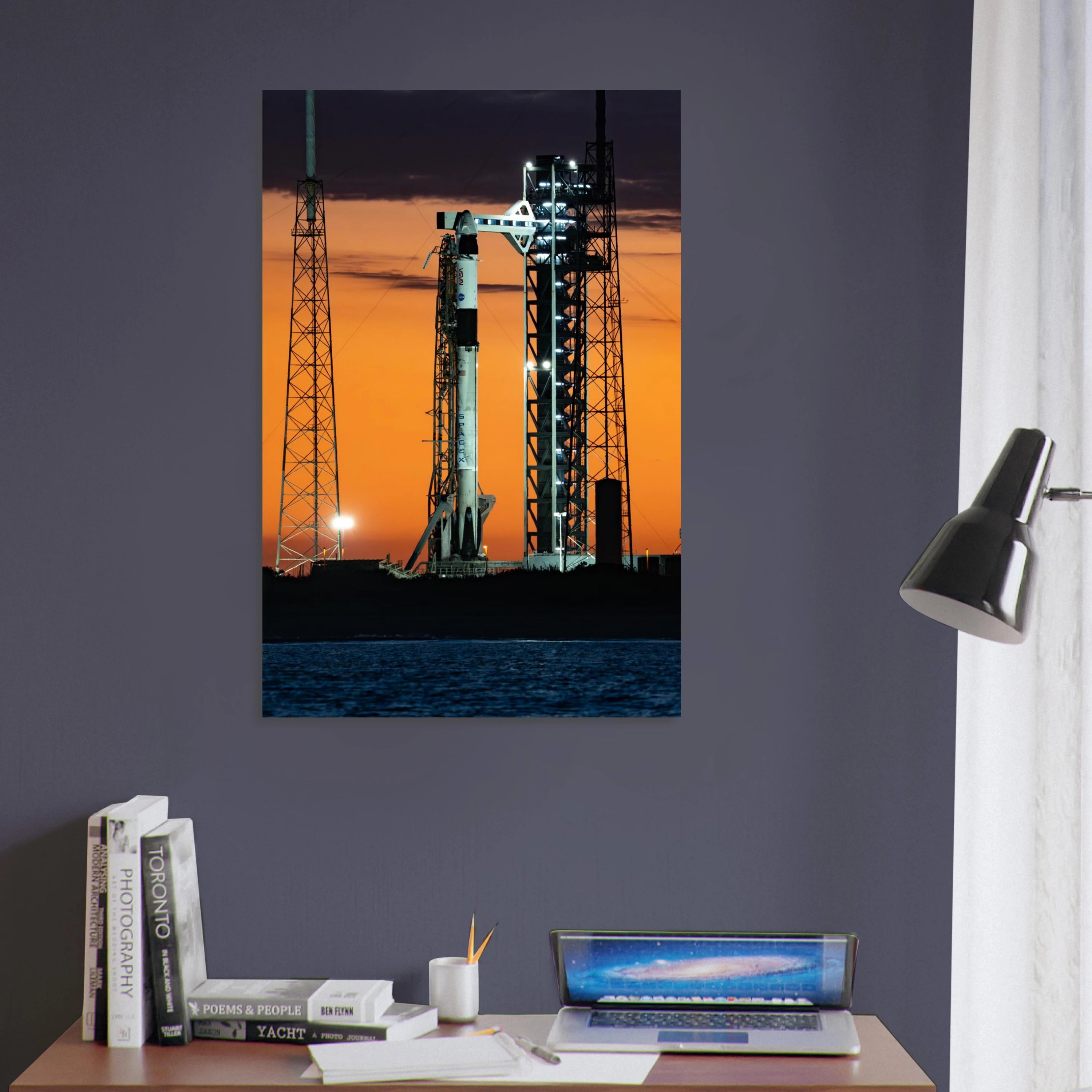 Sun Sets Before Falcon Rises