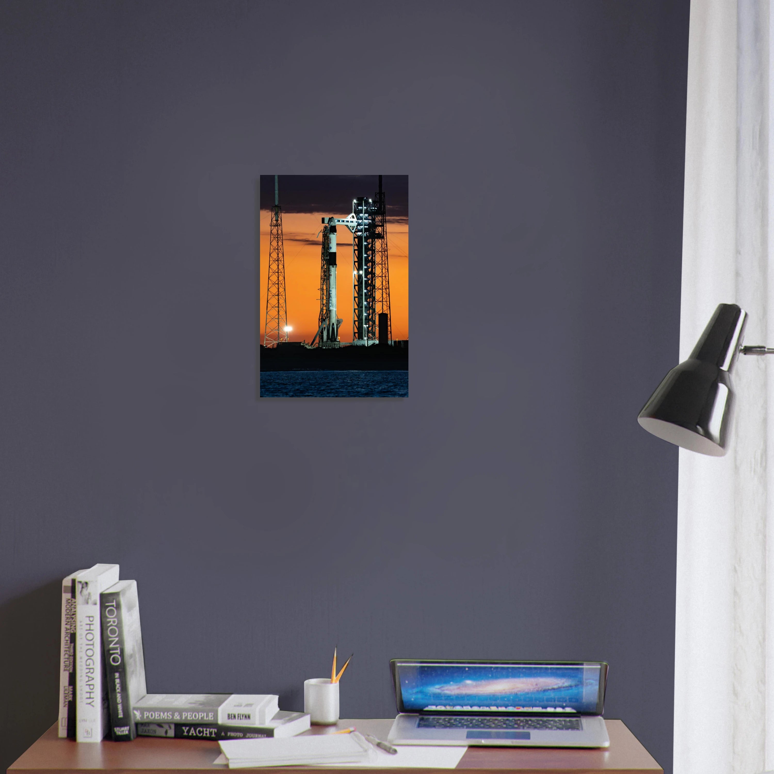 Sun Sets Before Falcon Rises