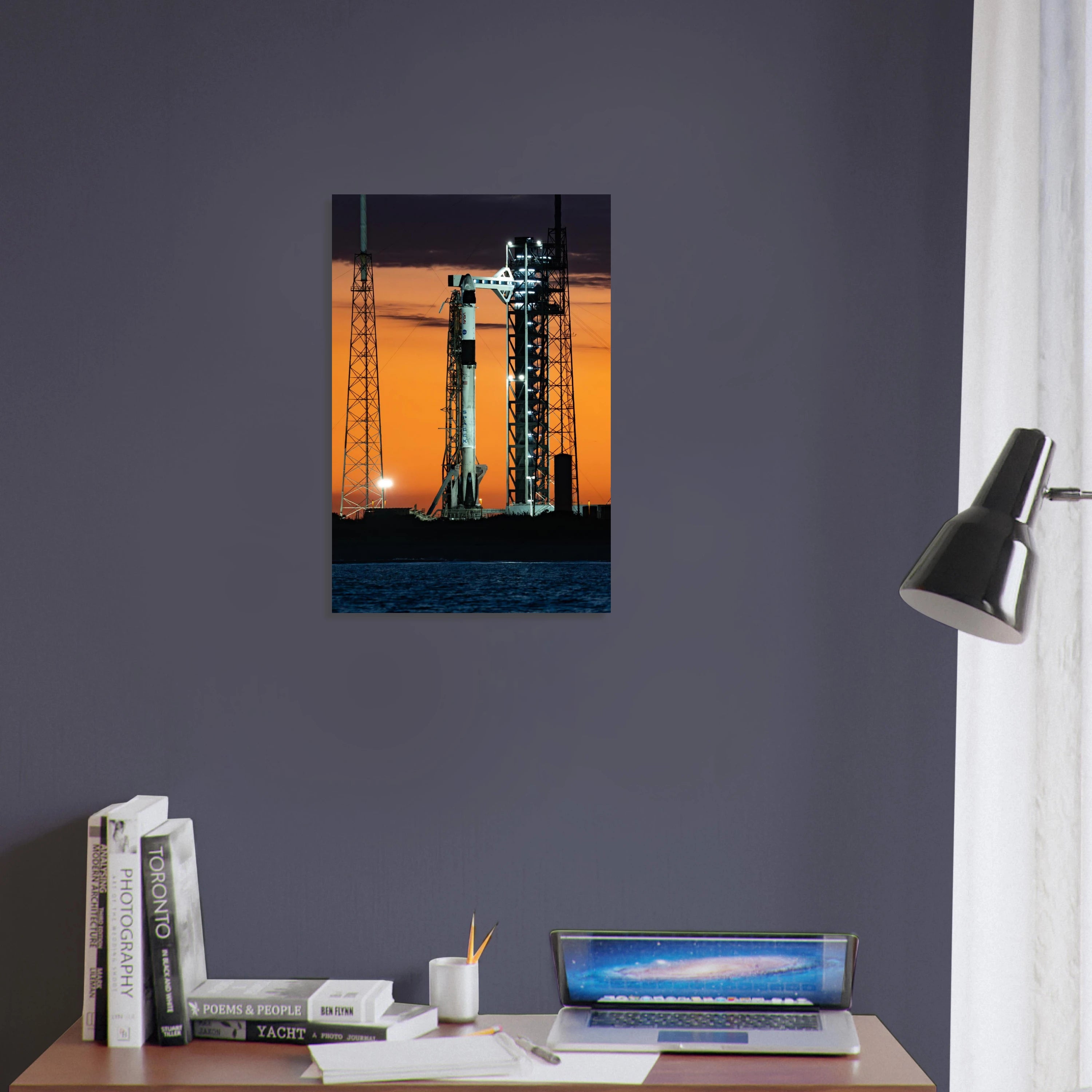 Sun Sets Before Falcon Rises