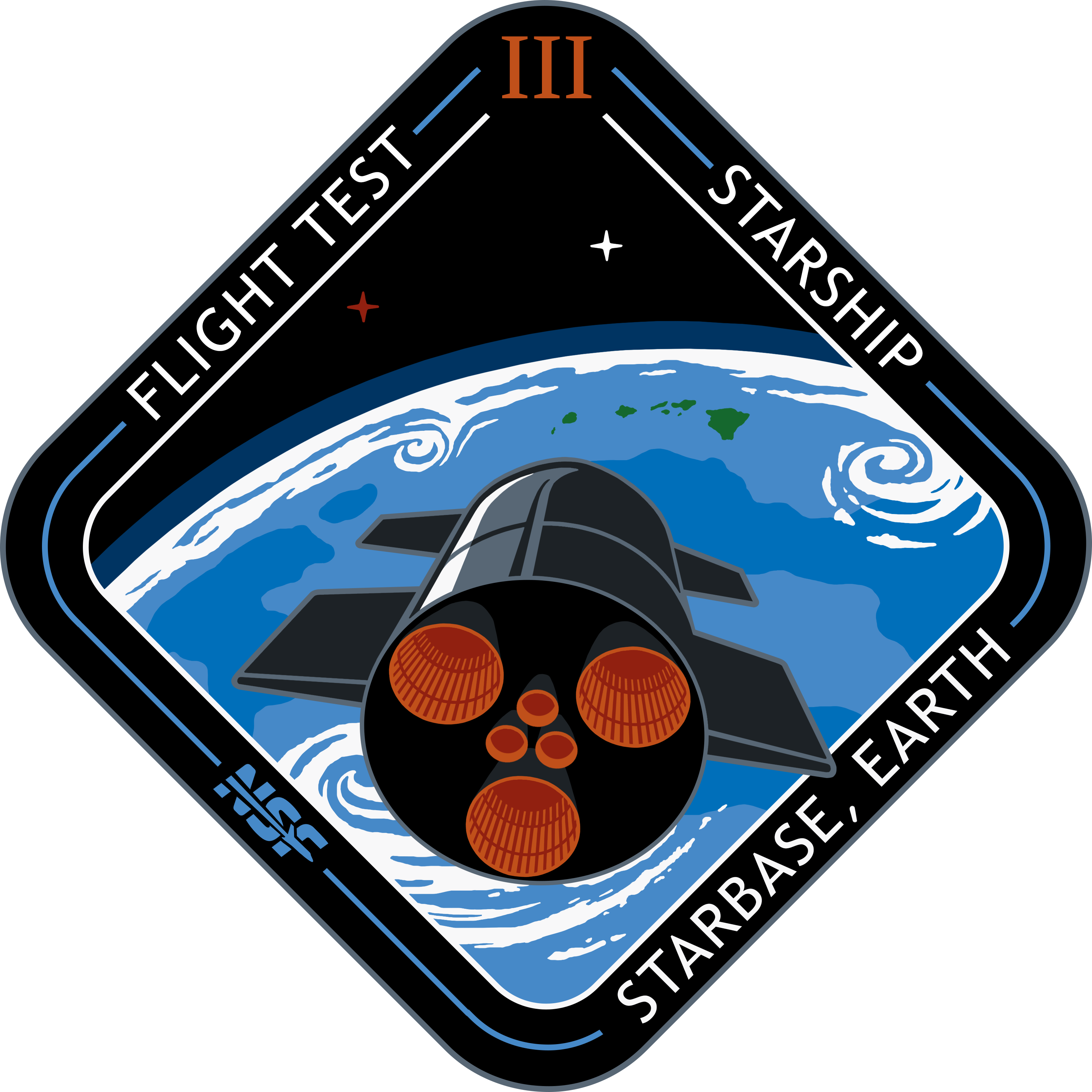 Starship Flight 3 - Collectors Pin