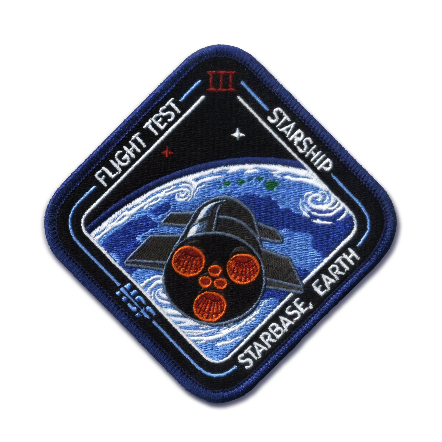 Starship Orbital Flight Test Patch #3