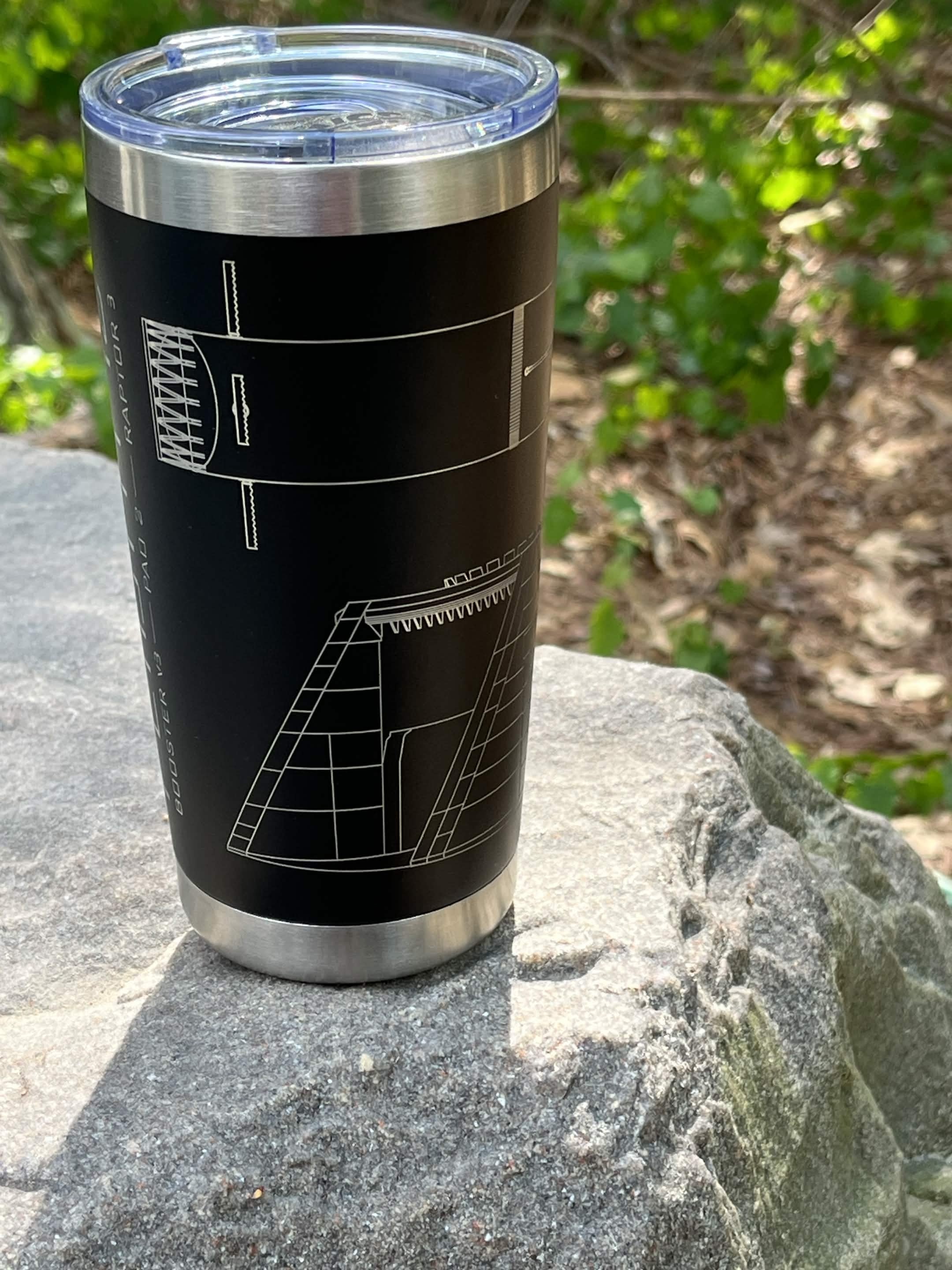 Flight 12 Architecture - Engraved  20oz Tumblers