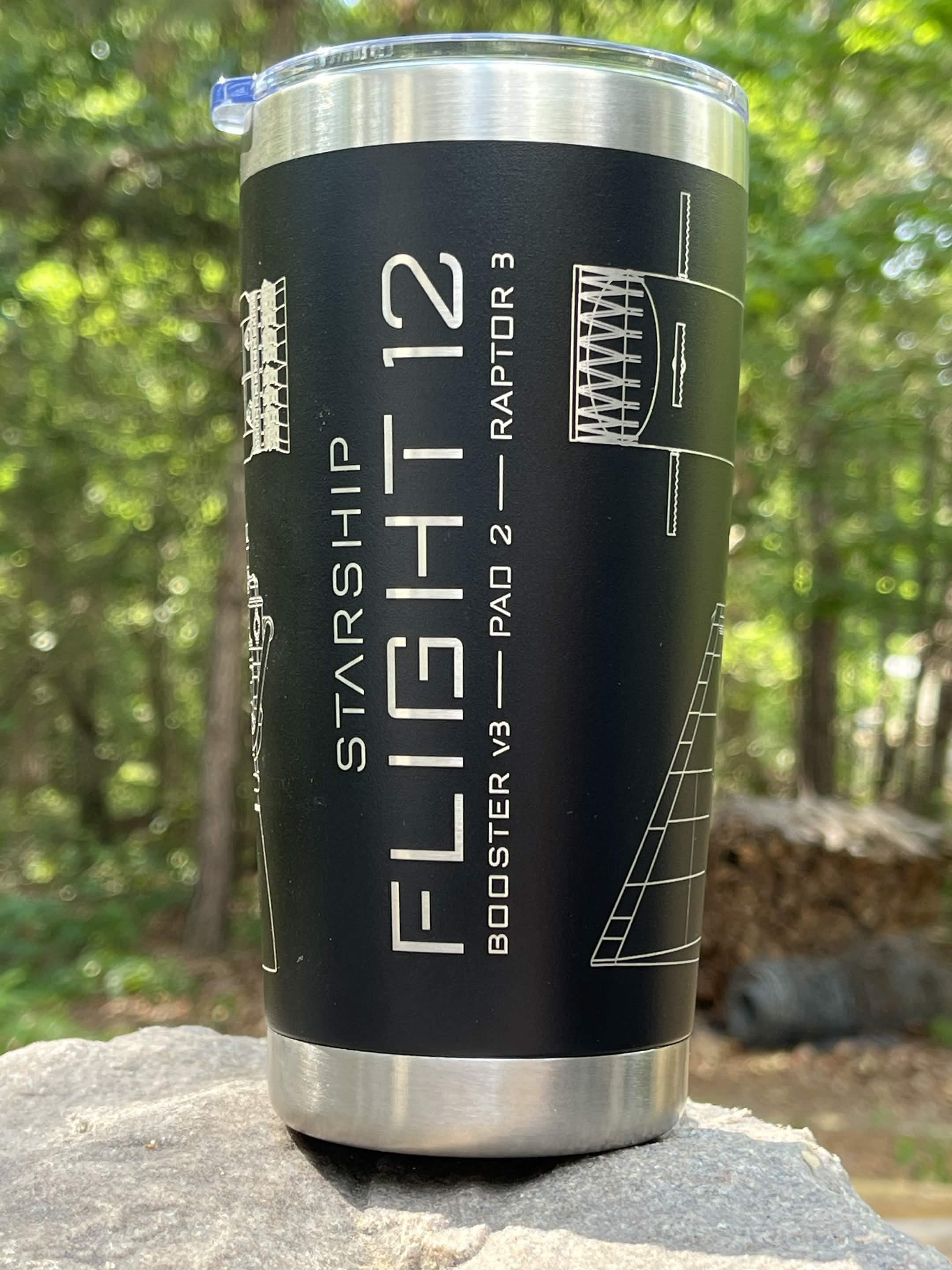 Flight 12 Architecture - Engraved  20oz Tumblers