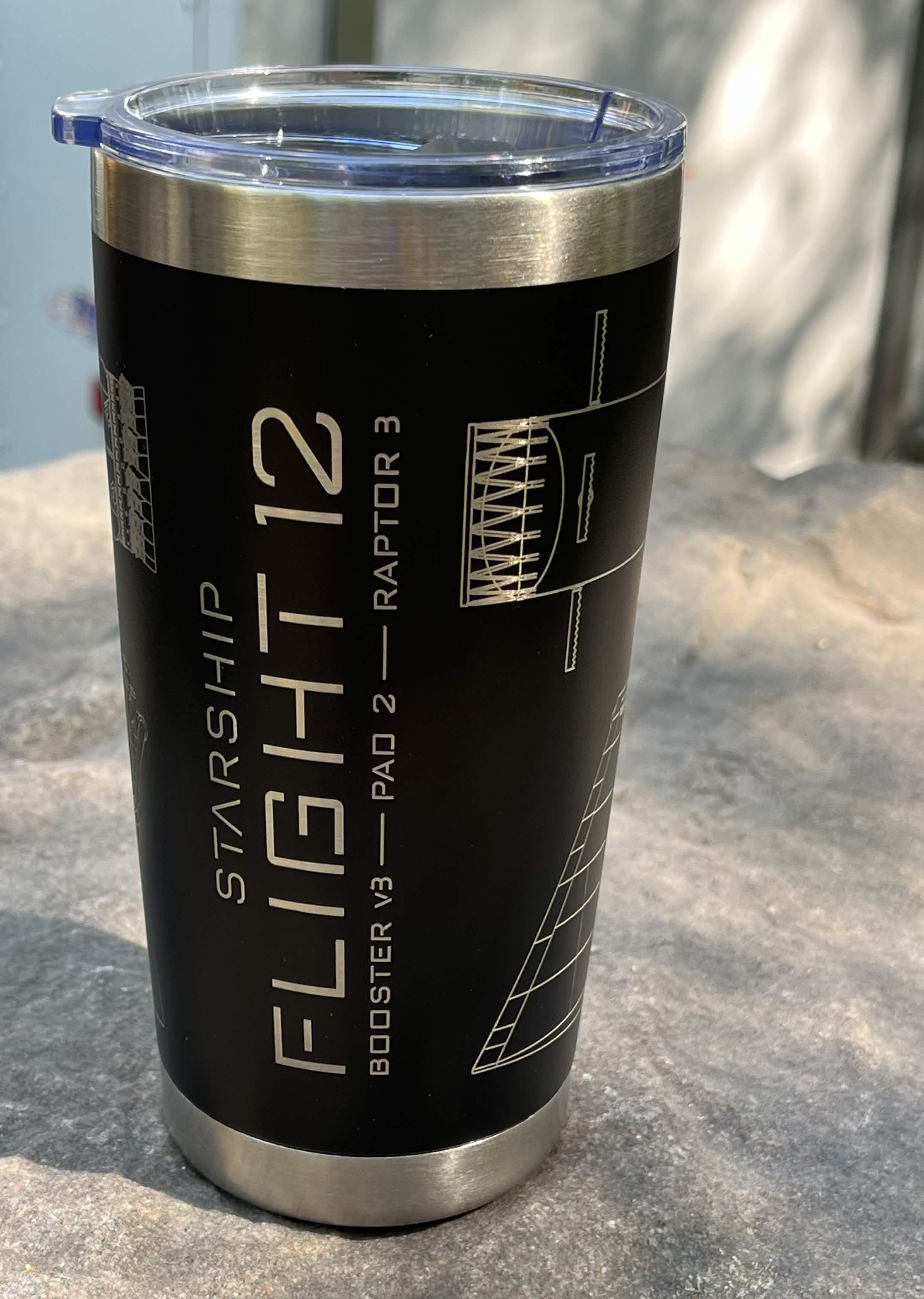 Flight 12 Architecture - Engraved  20oz Tumblers