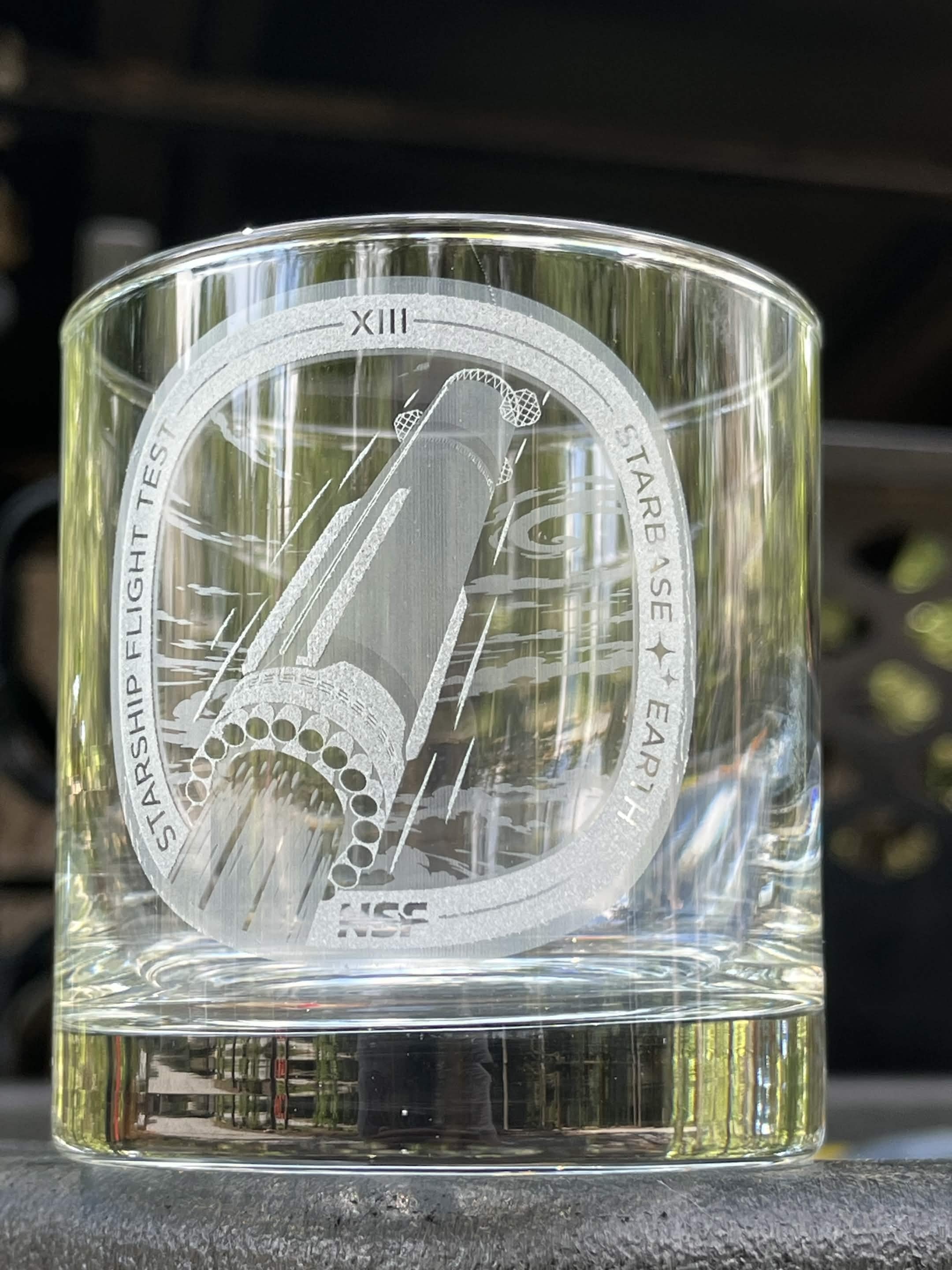 SpaceX Starship Flight 13 - Whiskey Glass