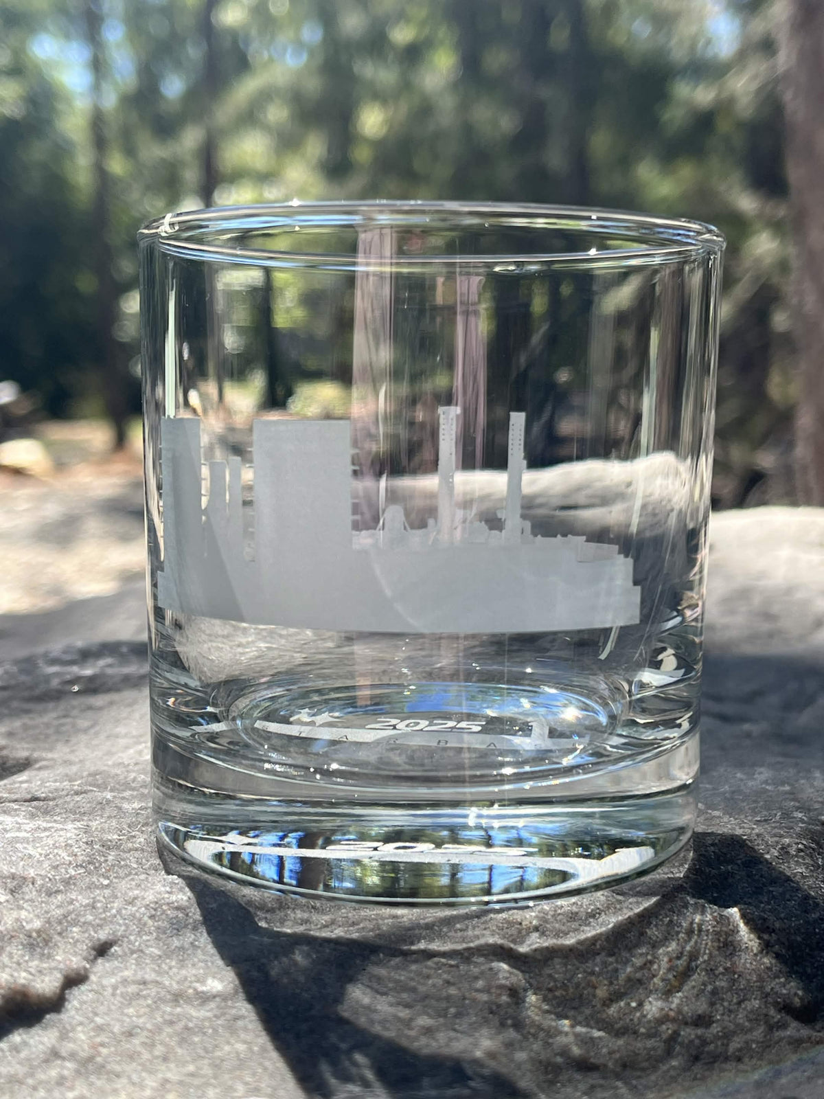 SpaceX Starbase 2025 Skyline - Whiskey Glass