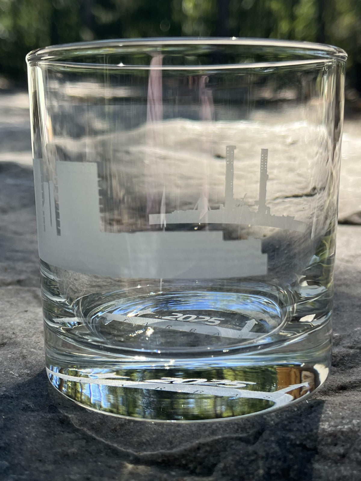 SpaceX Starbase 2025 Skyline - Whiskey Glass