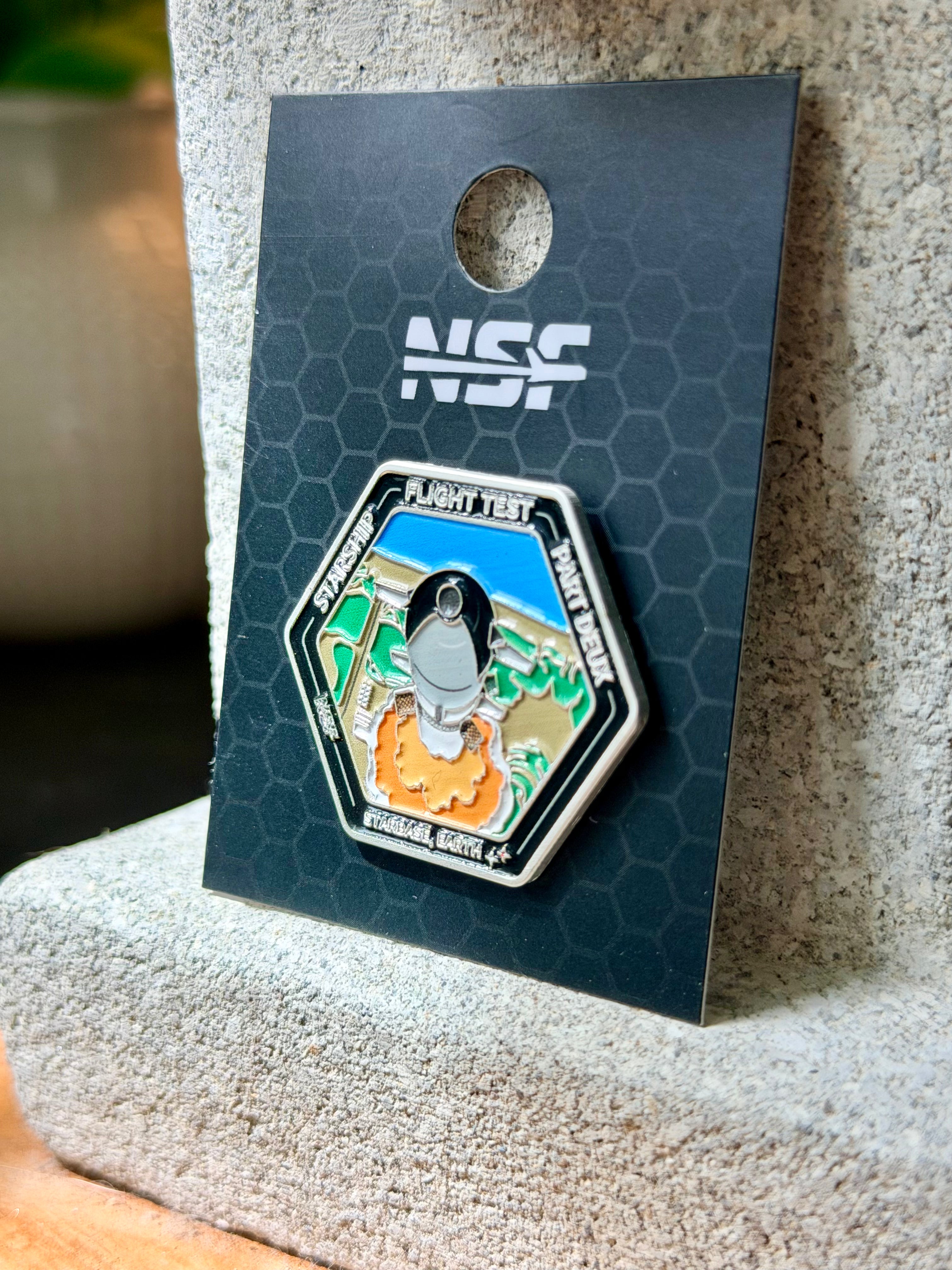 Starship Flight 2 - Collectors Pin