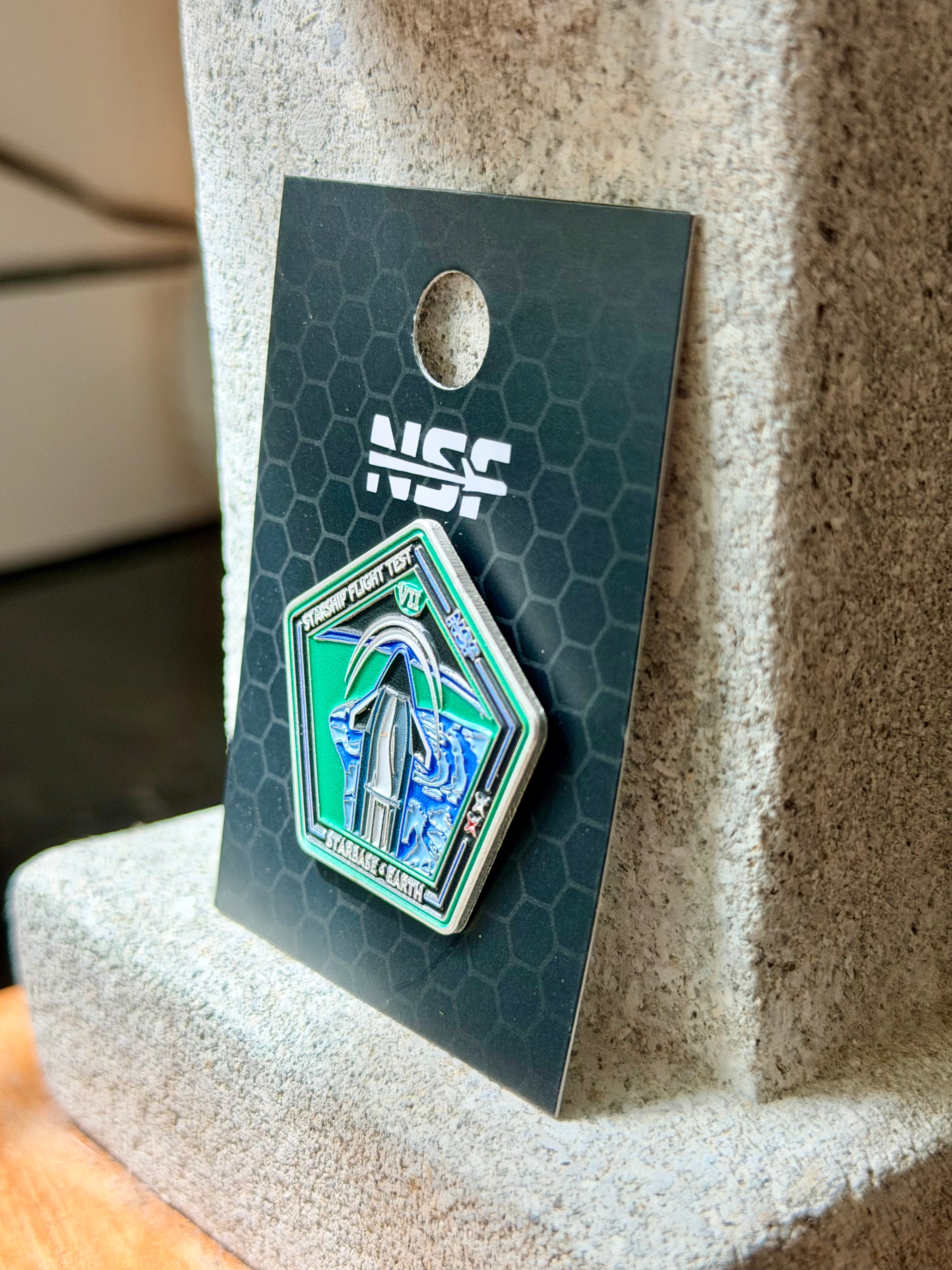 Starship Flight 7 -  Collectors Pin