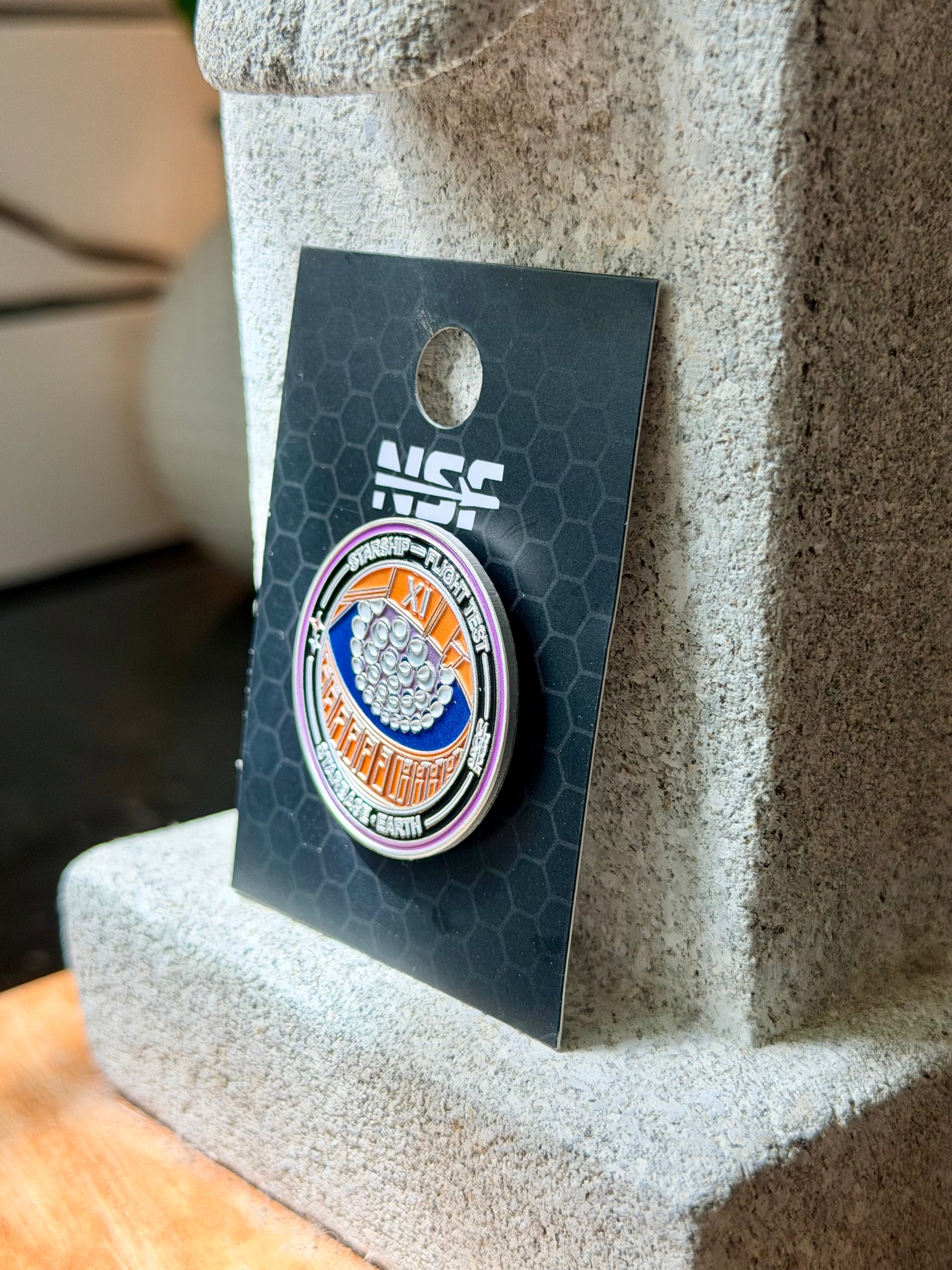 Starship Flight 11 - Collectors Pin