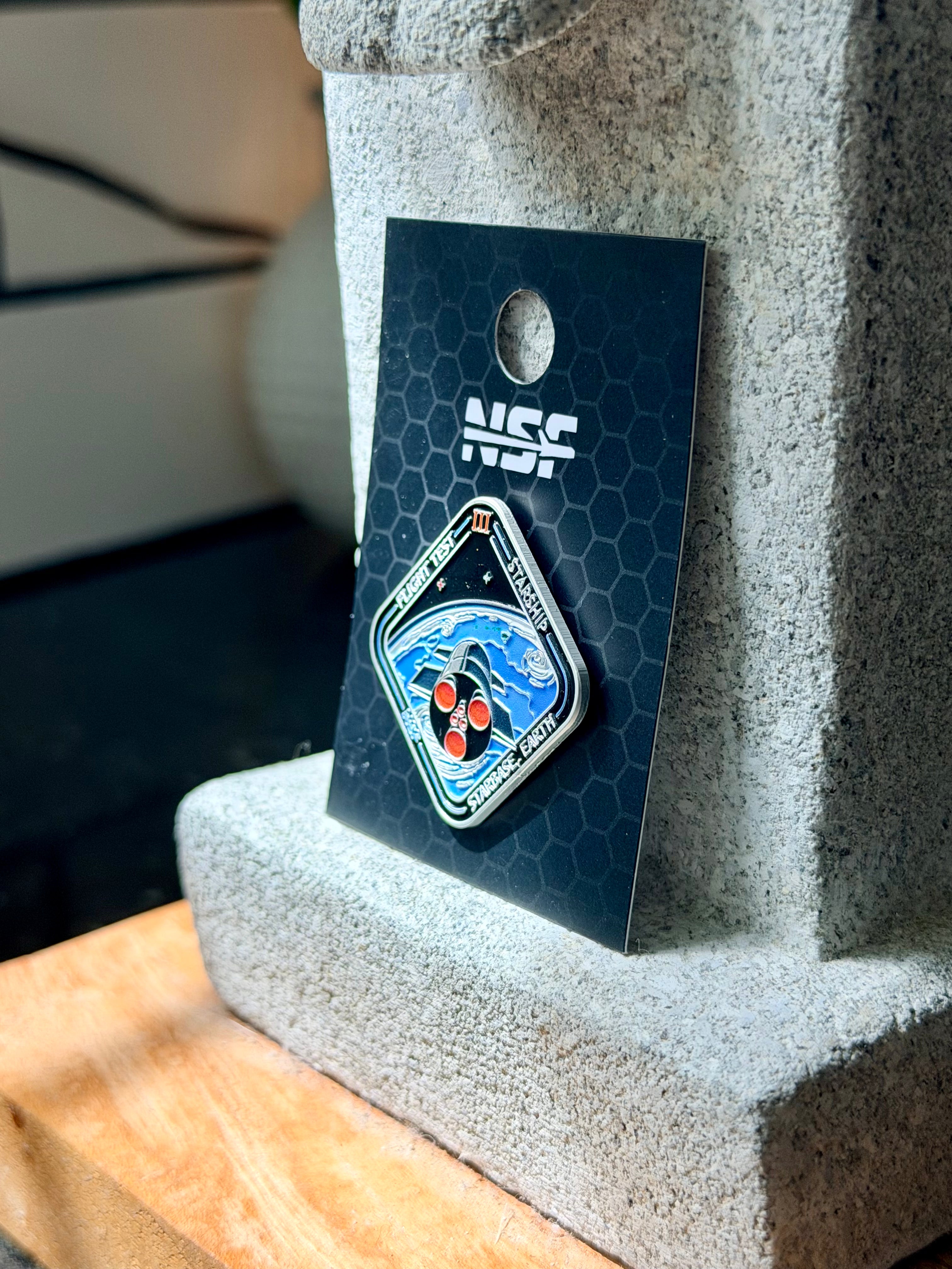 Starship Flight 3 - Collectors Pin