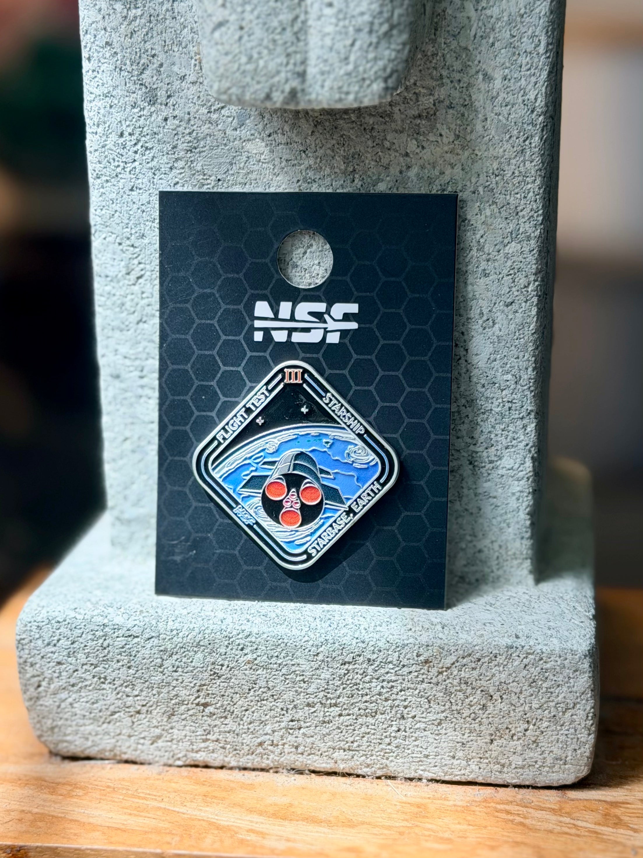 Starship Flight 3 - Collectors Pin
