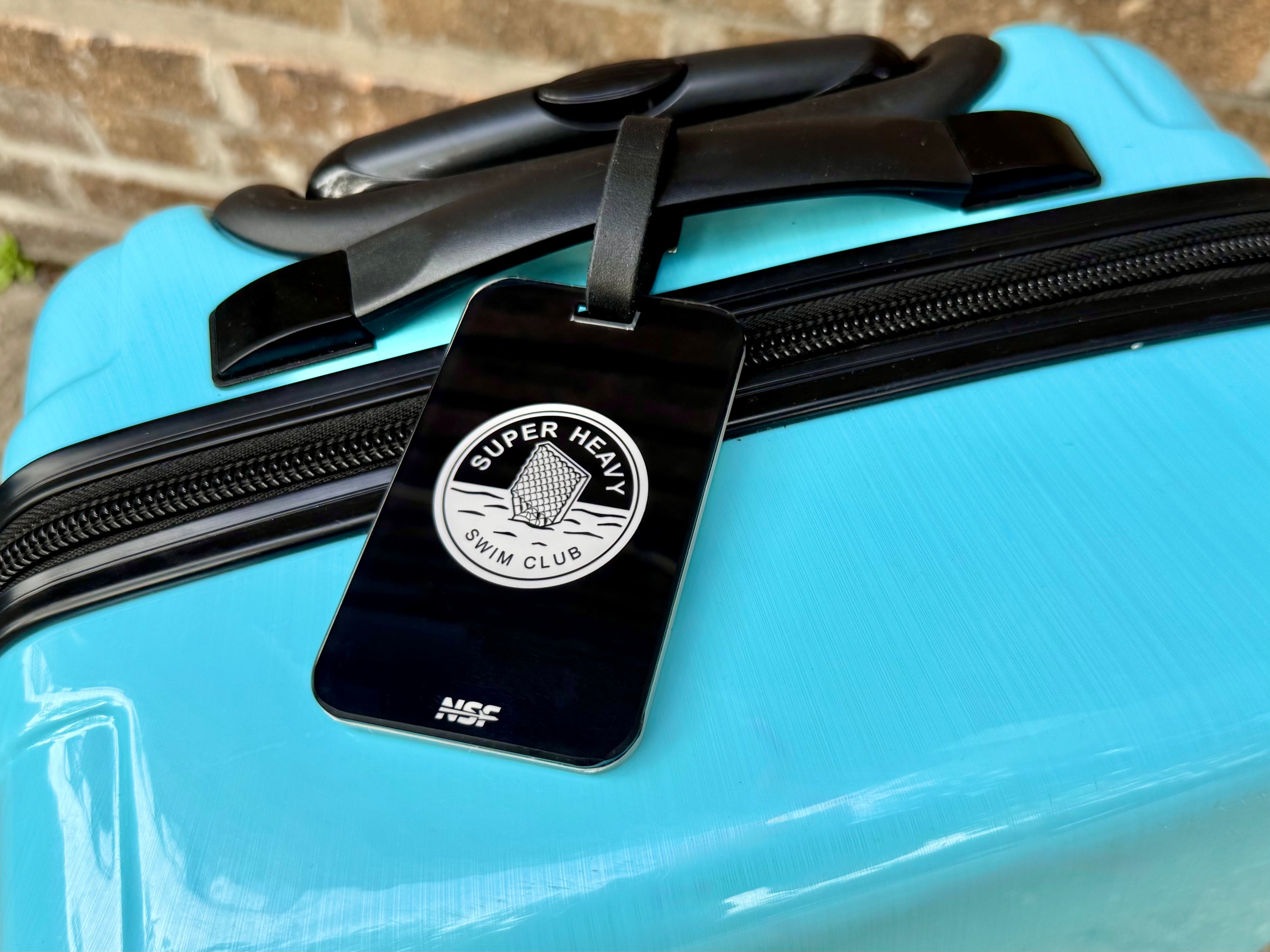 Super Heavy Swim Club Luggage Tag