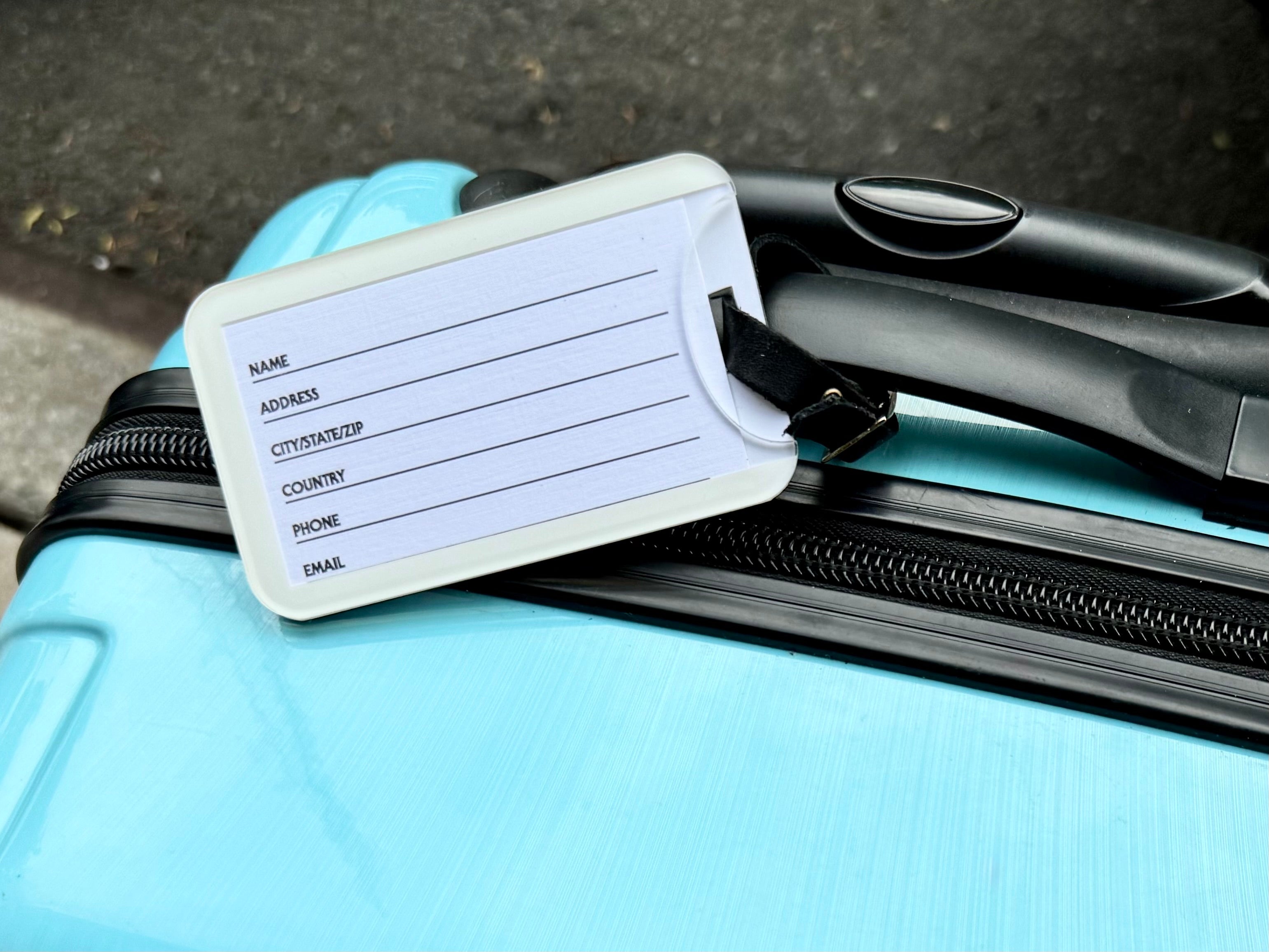 Super Heavy Swim Club Luggage Tag