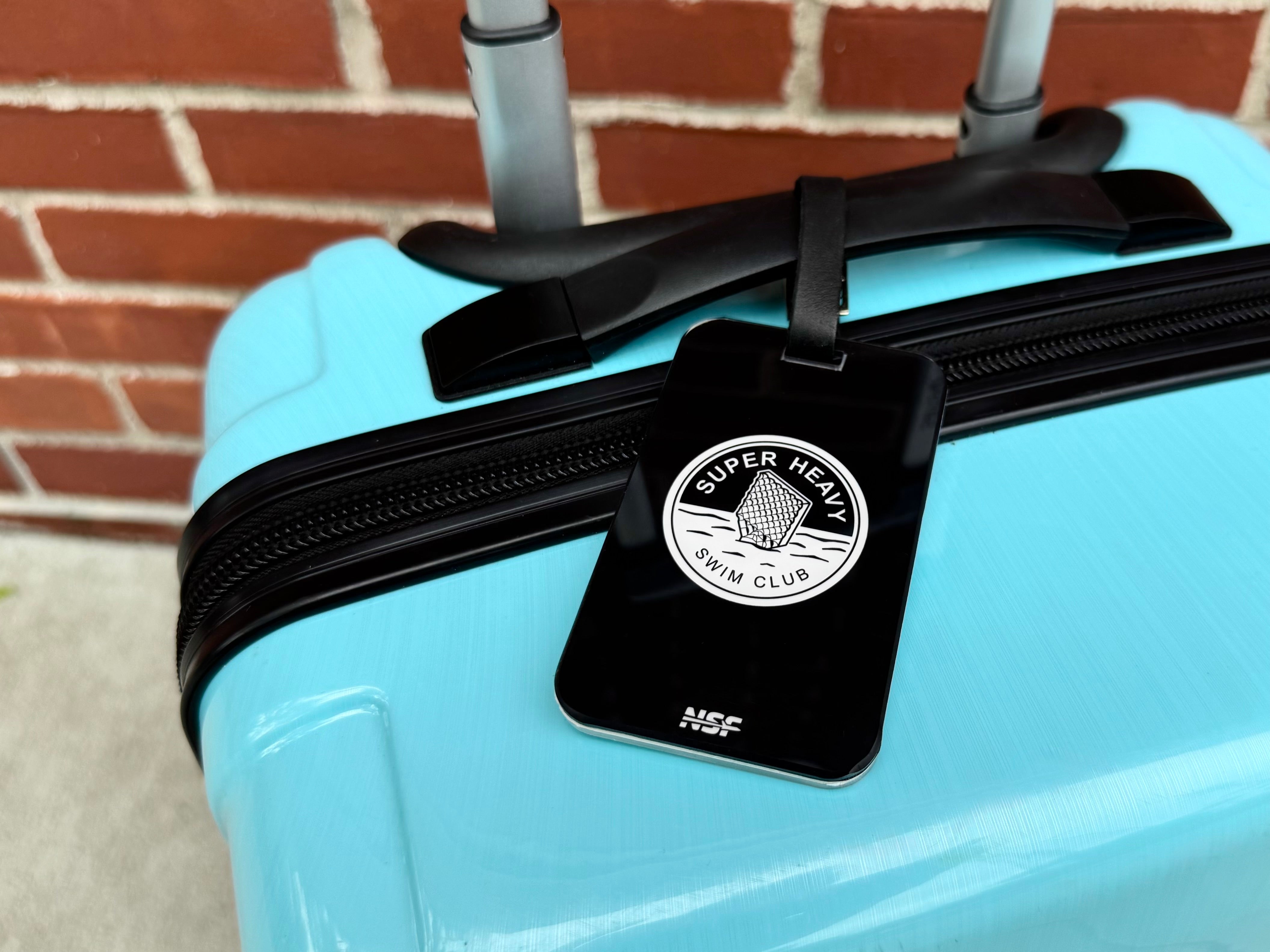 Super Heavy Swim Club Luggage Tag