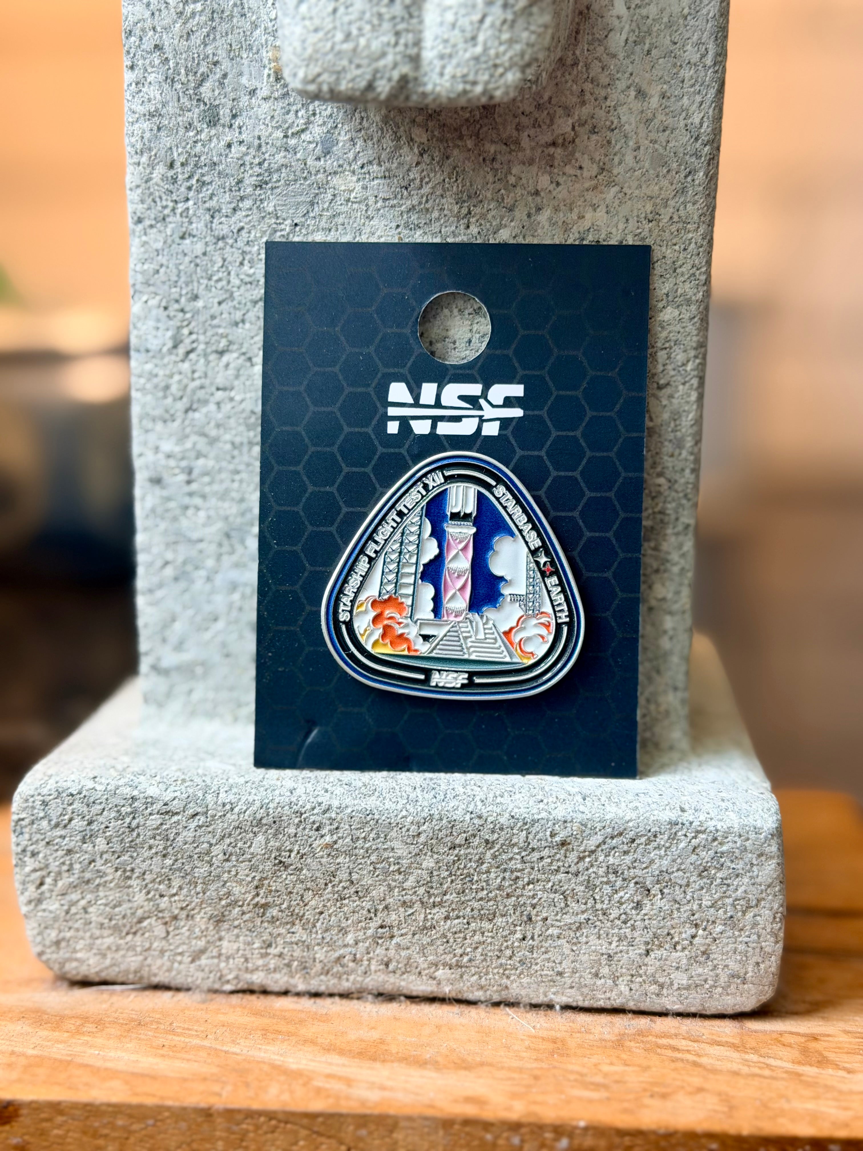 Starship Flight 12 - Collectors Pin