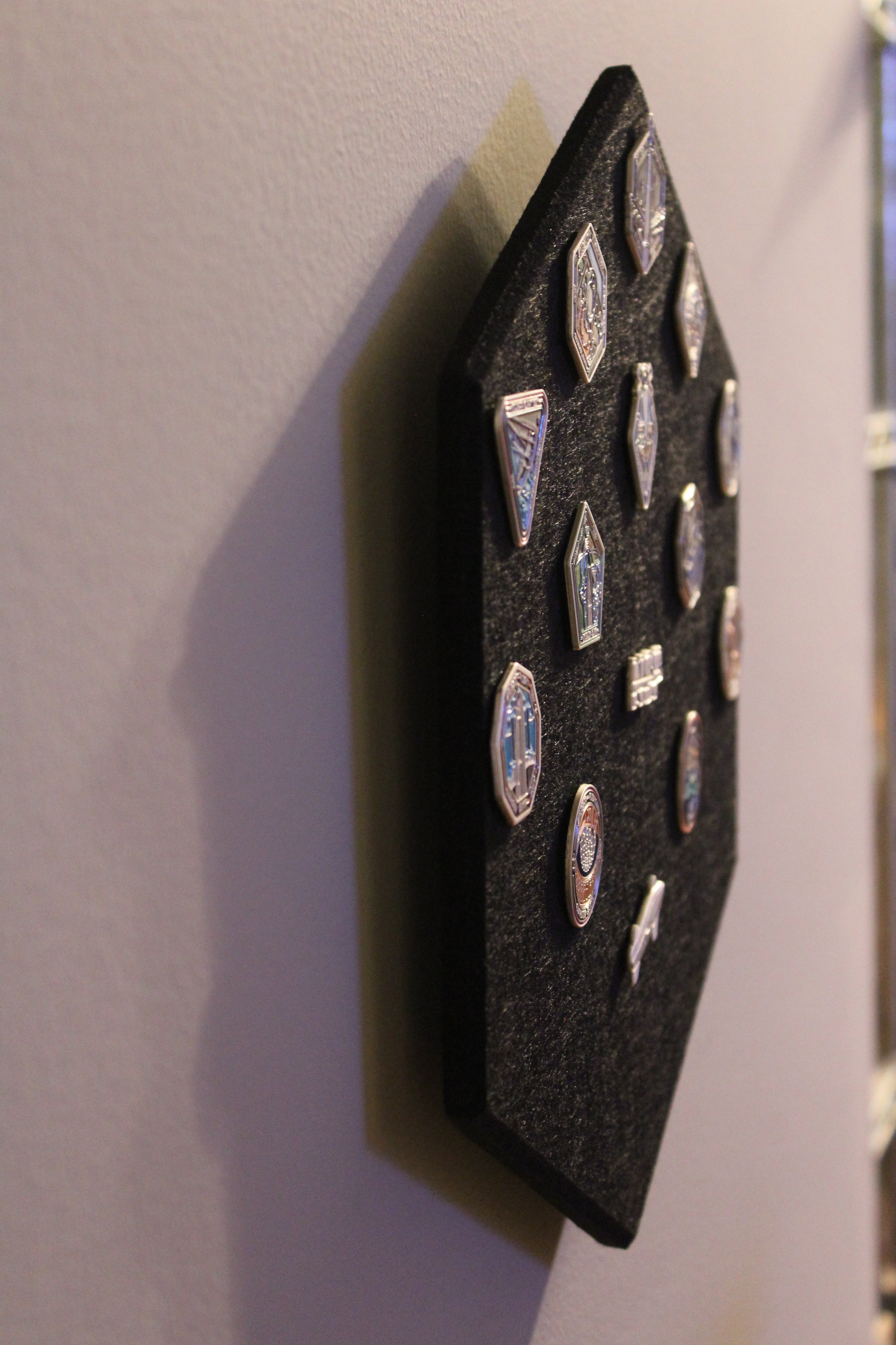 SpaceX Starship Flight Pin Collection & Display Mount