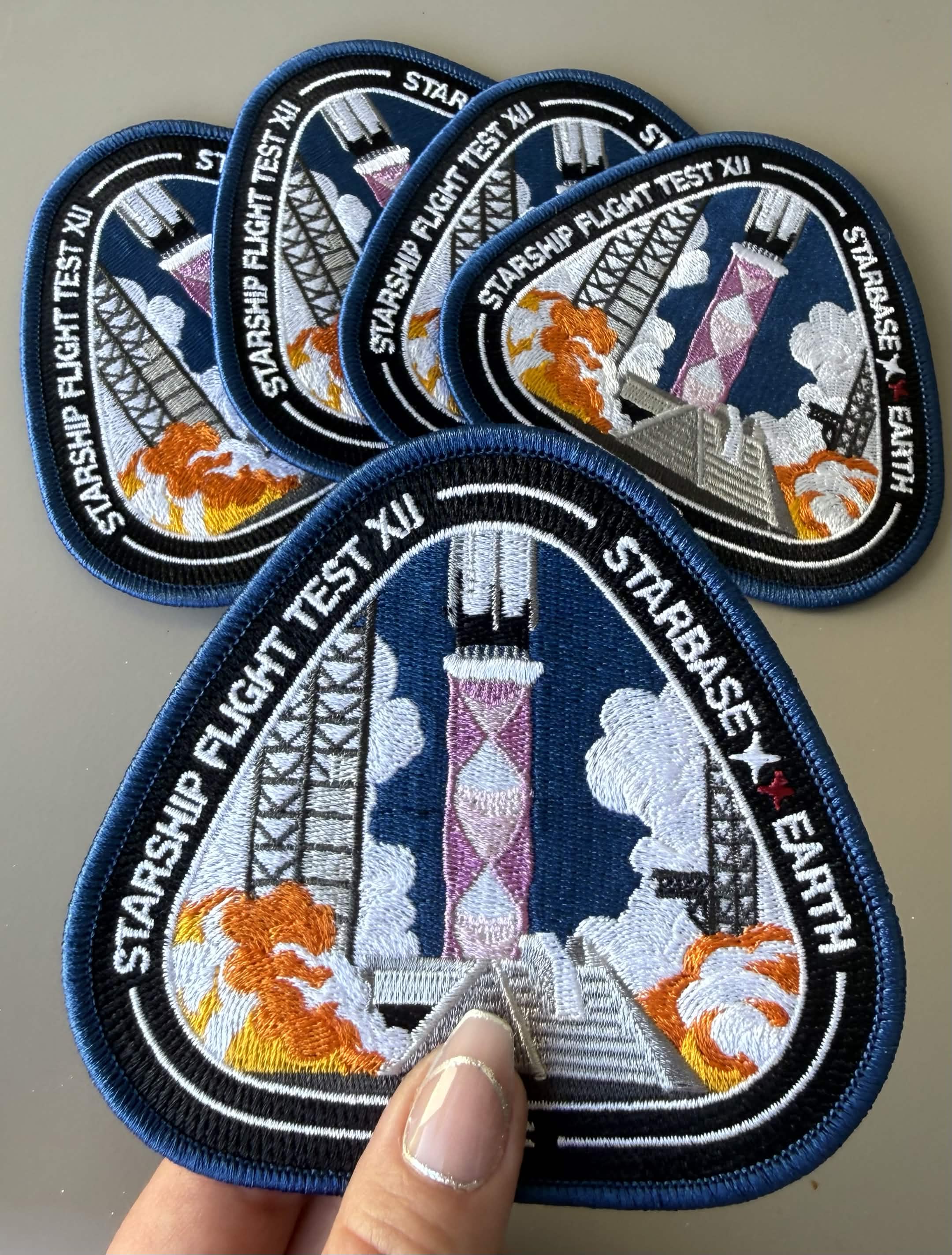 Starship Flight 12 - Collectors Patch