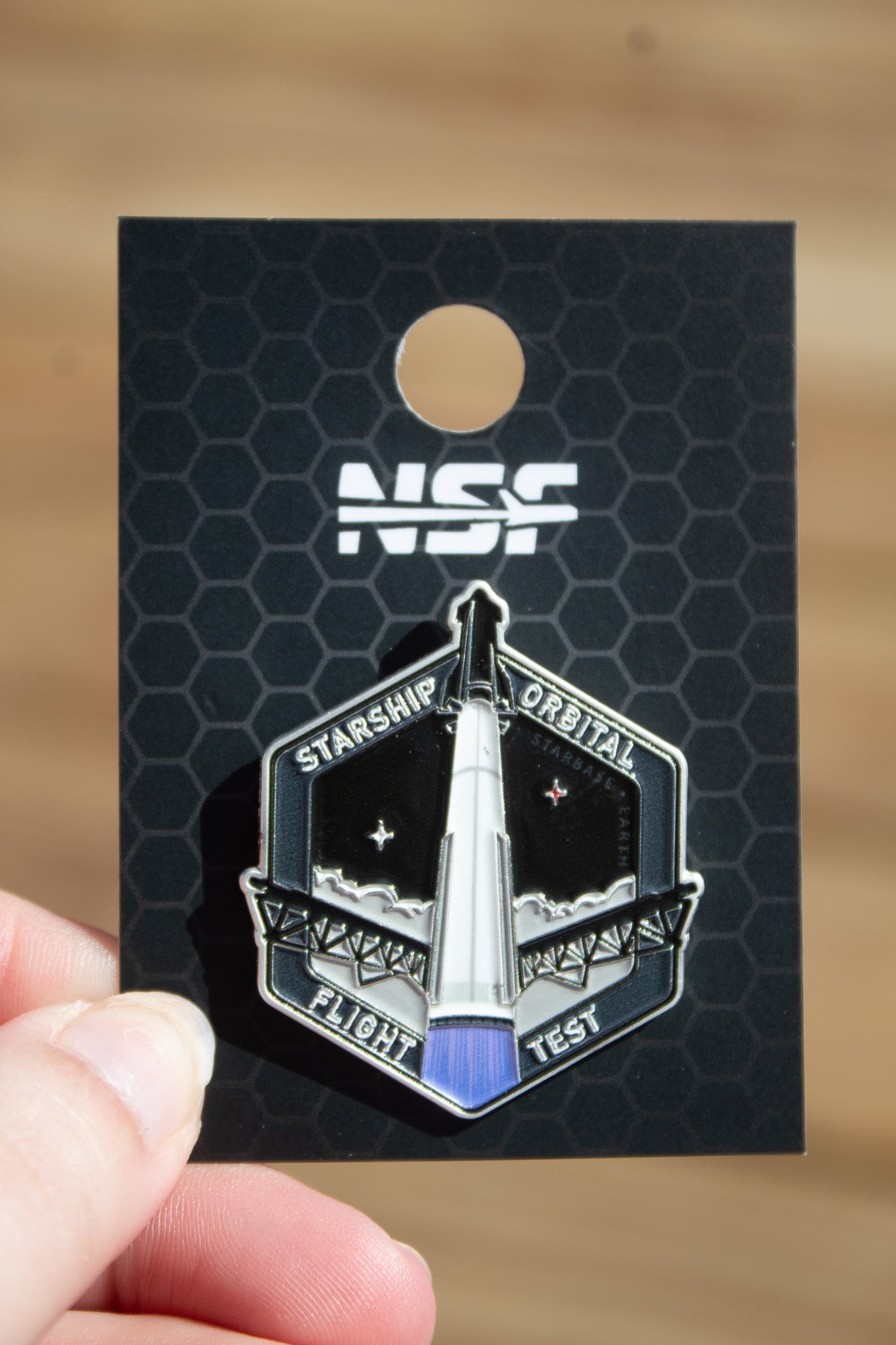 Starship Flight 1 -  Collectors Pin