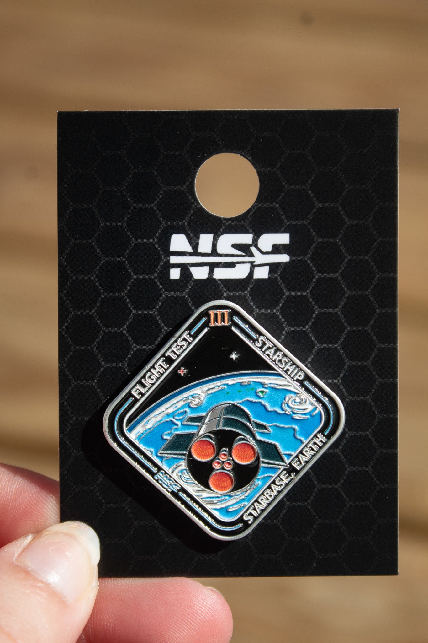 Starship Flight 3 - Collectors Pin