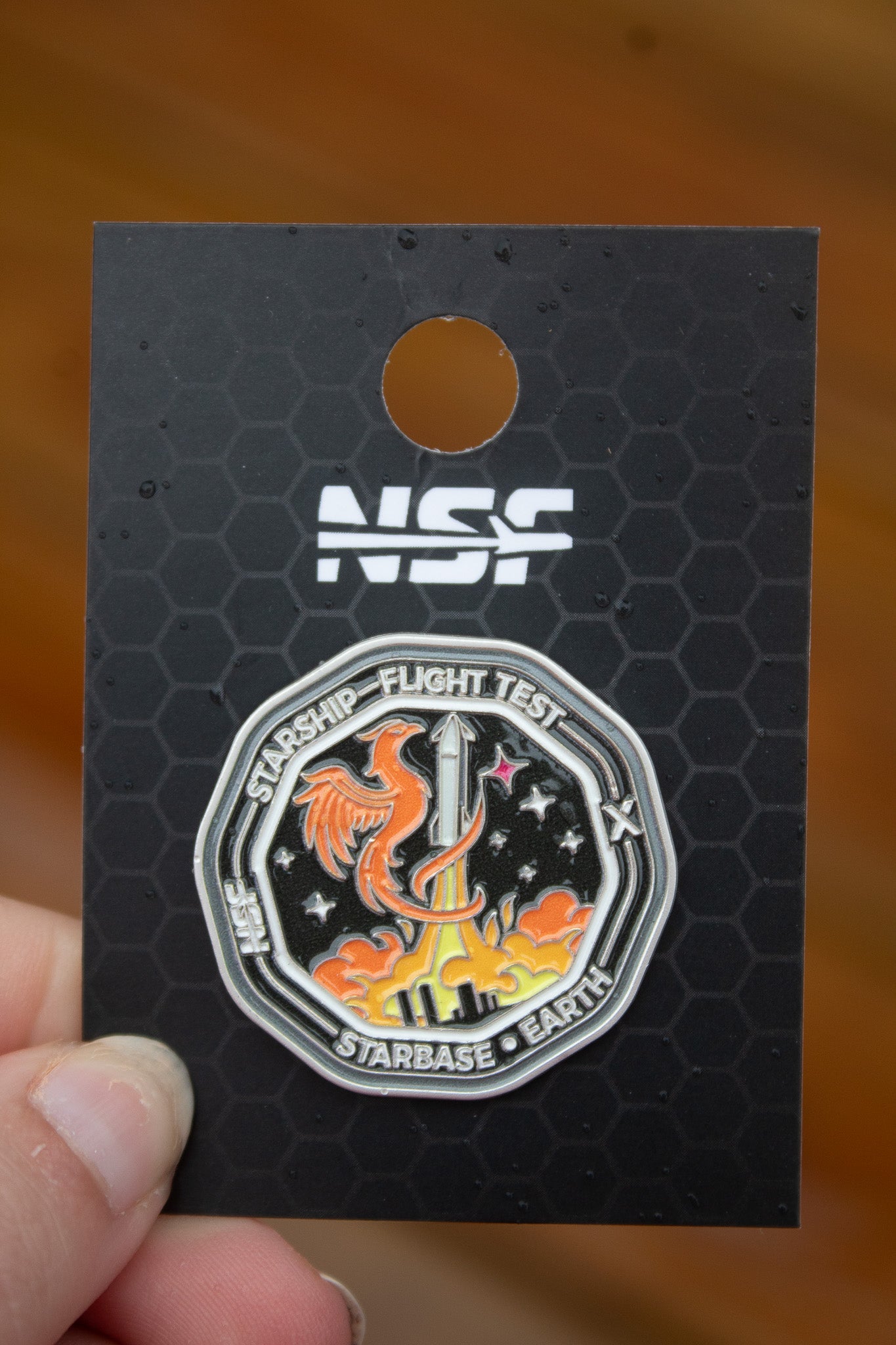 Starship Flight 10 - Collectors Pin