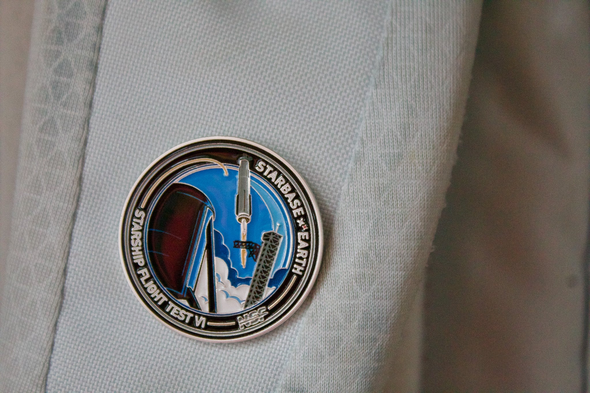 Starship Flight 6 - Collectors Pin
